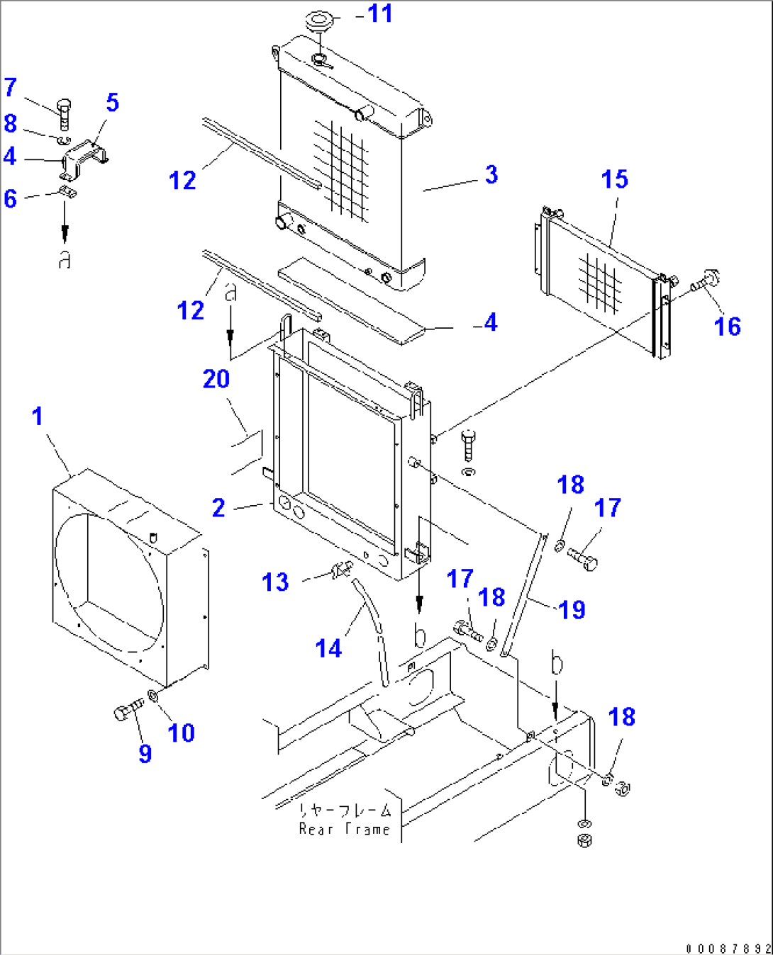 RADIATOR (ANTI CLOG RADIATOR)(#54572-)