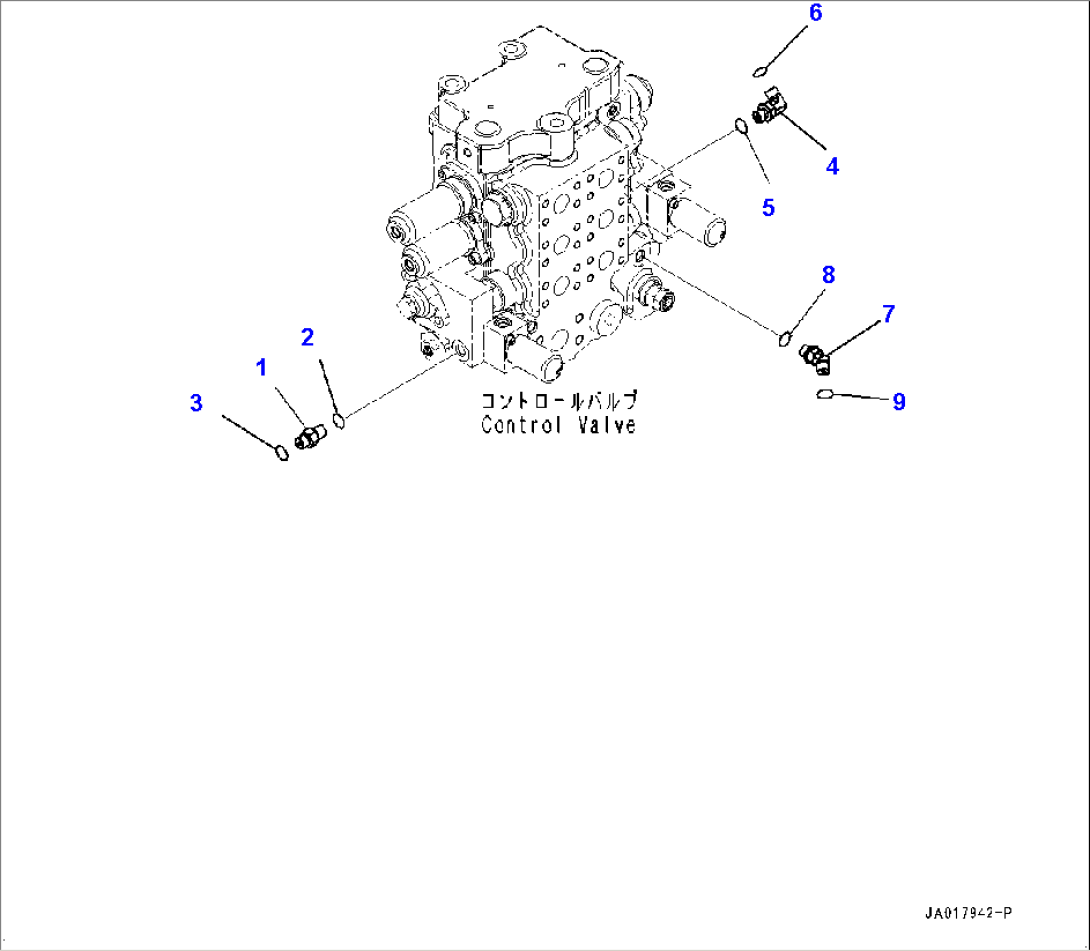 Fender, Control Valve Elbow (#22001-)