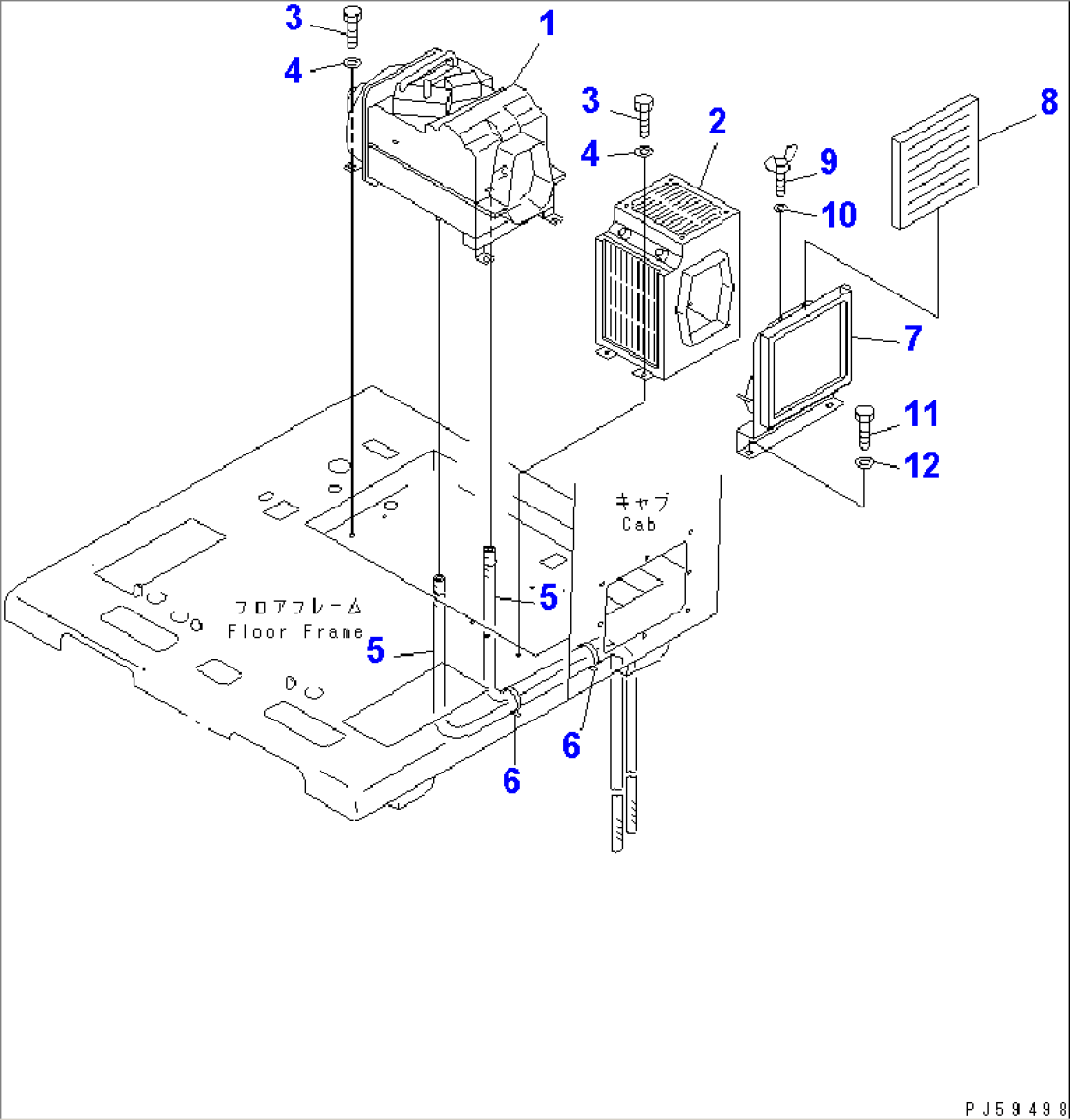 AIR CONDITIONER (1/9) (AIR CONDITIONER UNIT AND RELATED PARTS)