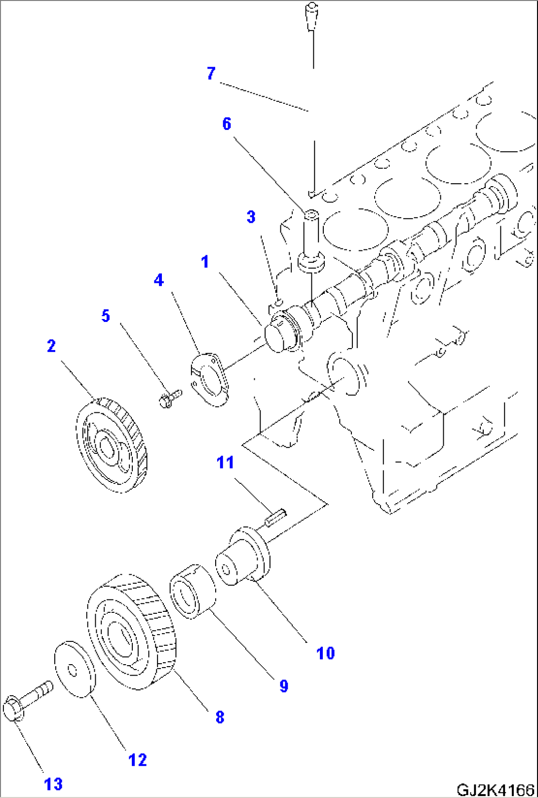 ENGINE TIMING GEAR