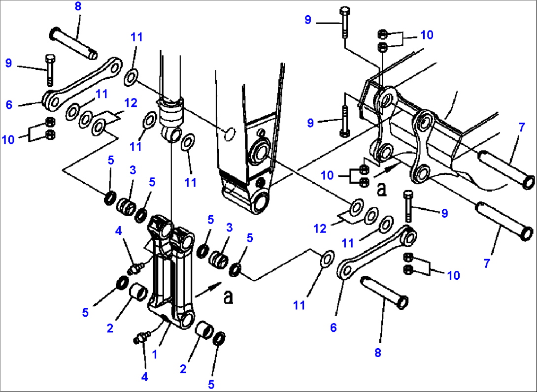 T1200-10A0 ARM BUCKET LINK