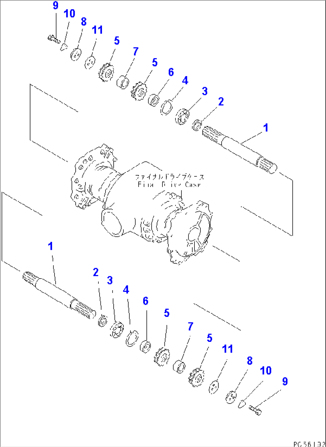 FINAL DRIVE GEAR (2/2)