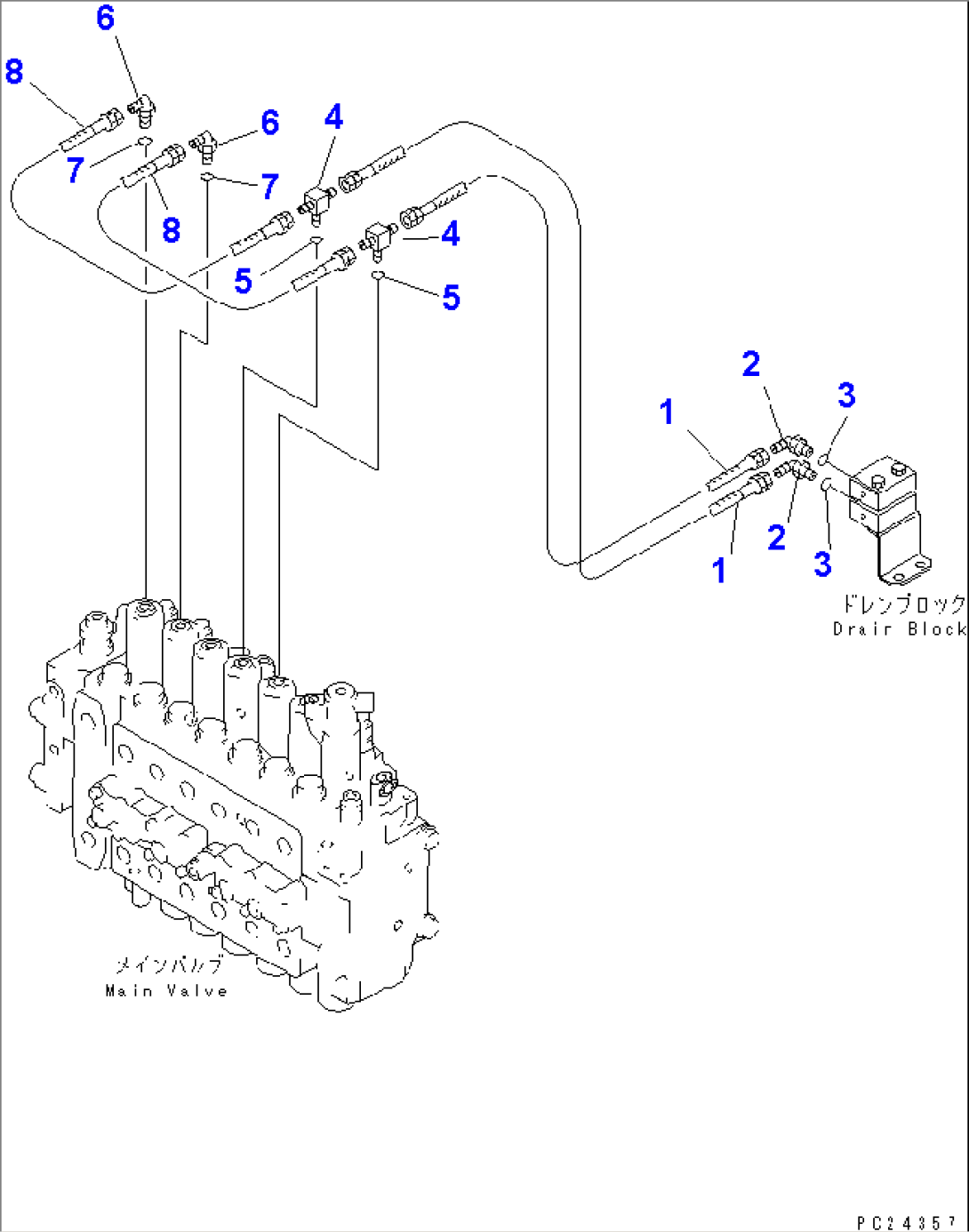 PIPING (8/18) (DRAIN LINE) (3/3)