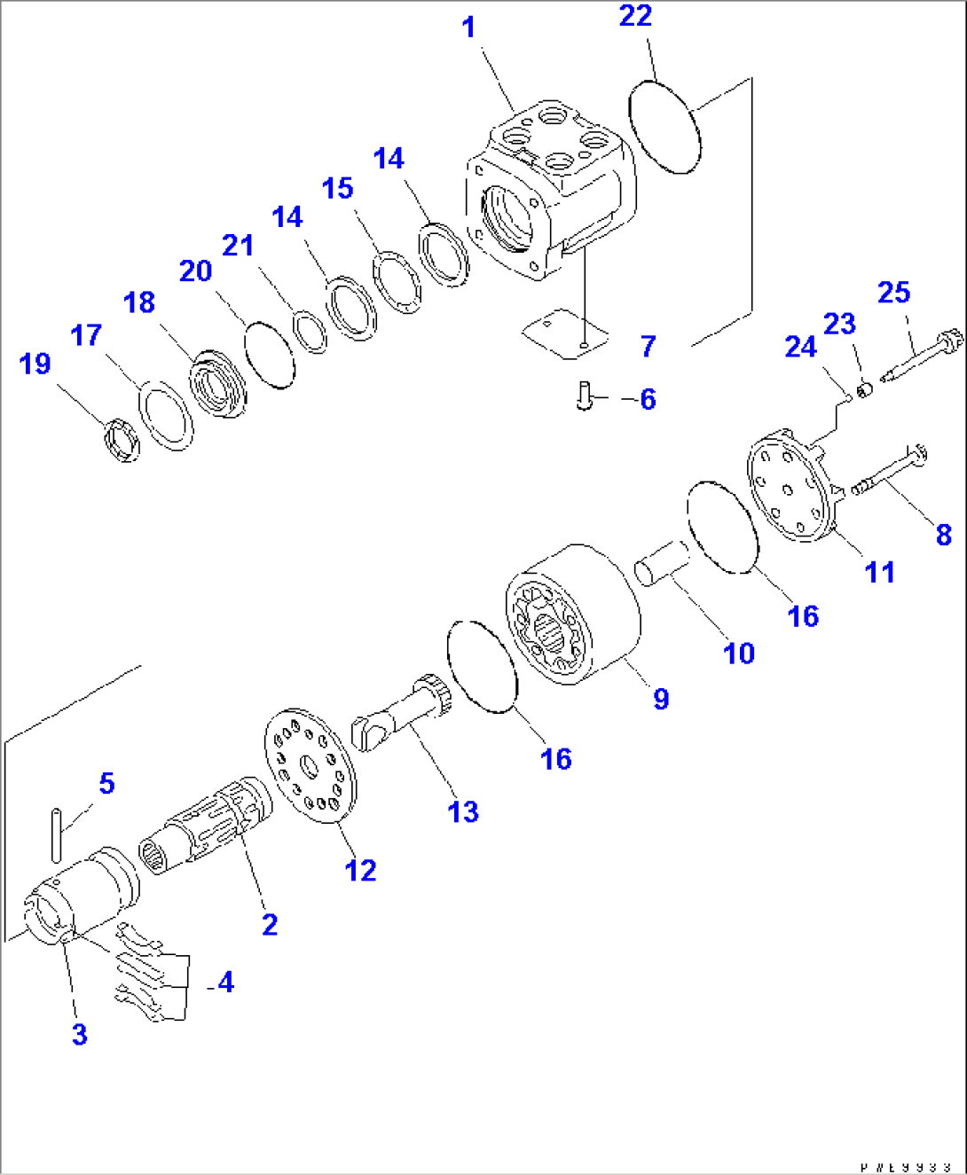 STEERING DEMAND VALVE (ORBITROL VALVE)(#11123-)