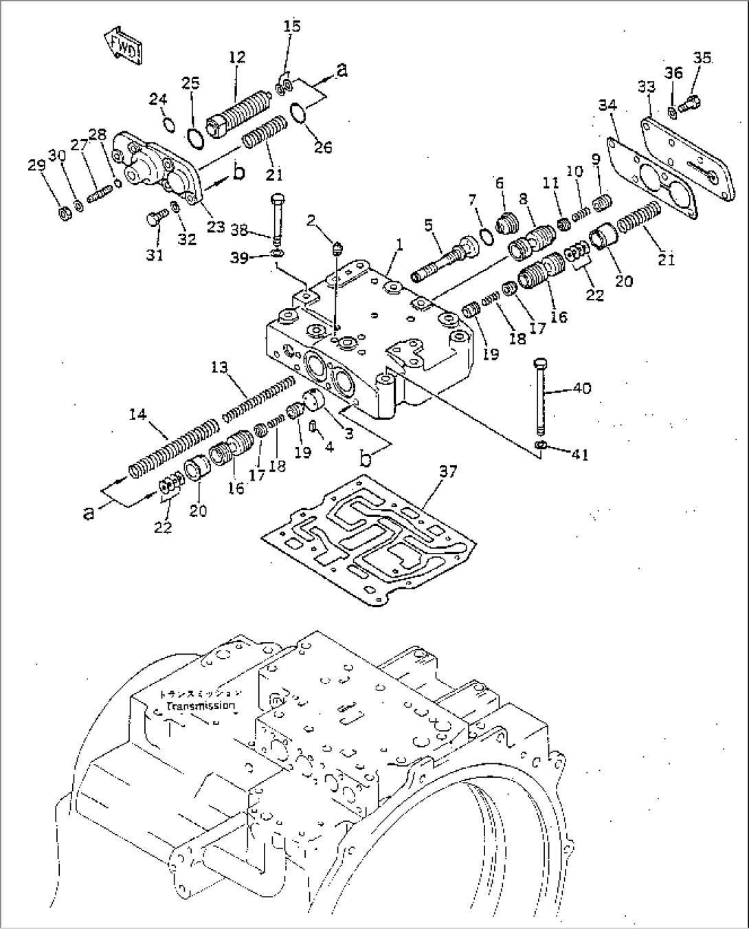 TRANSMISSION VALVE (2/2)