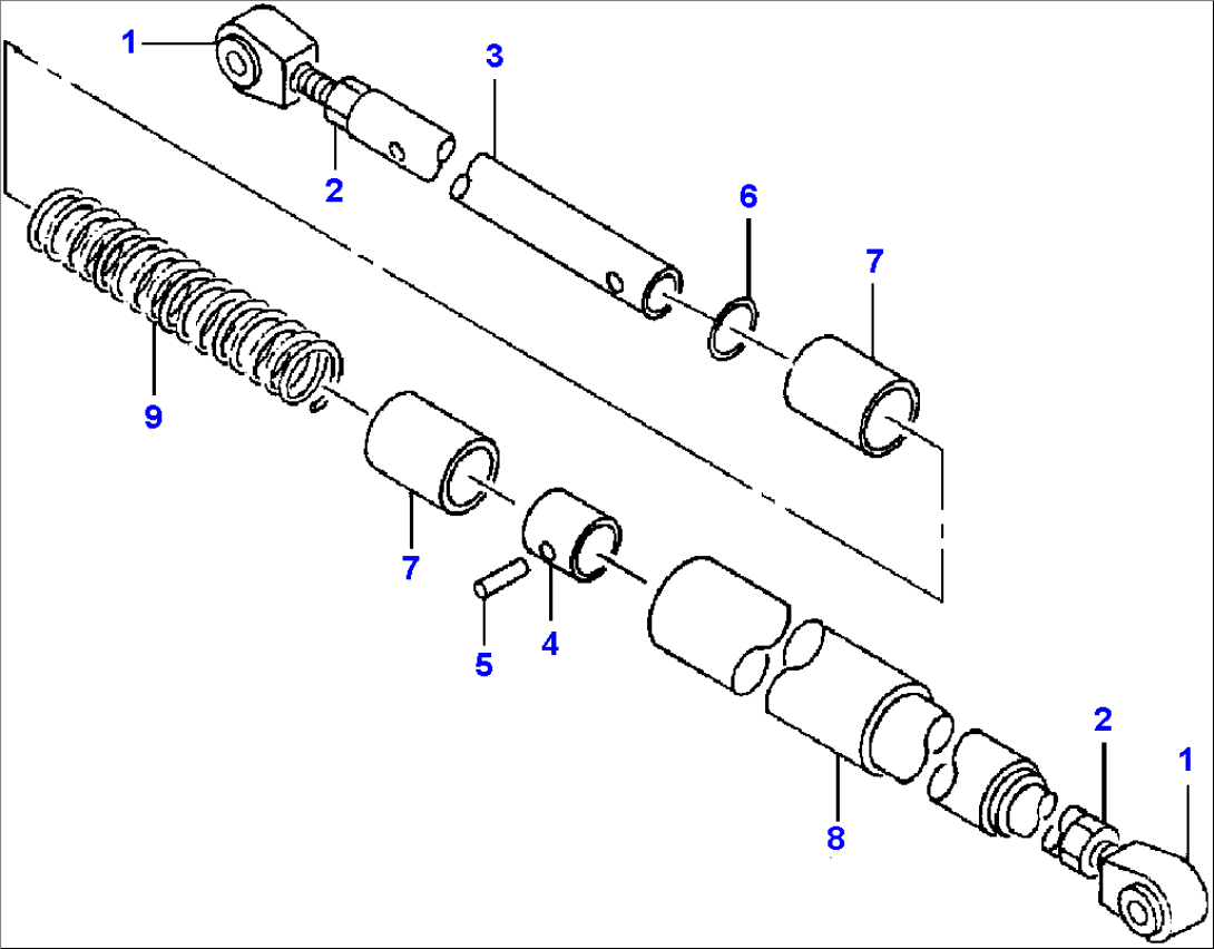 GOVERNOR CONTROL TUBE SPRING