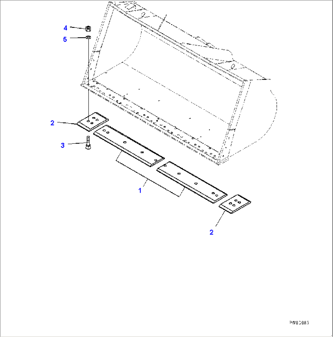 Bolt On Cutting Edge (#90216-)