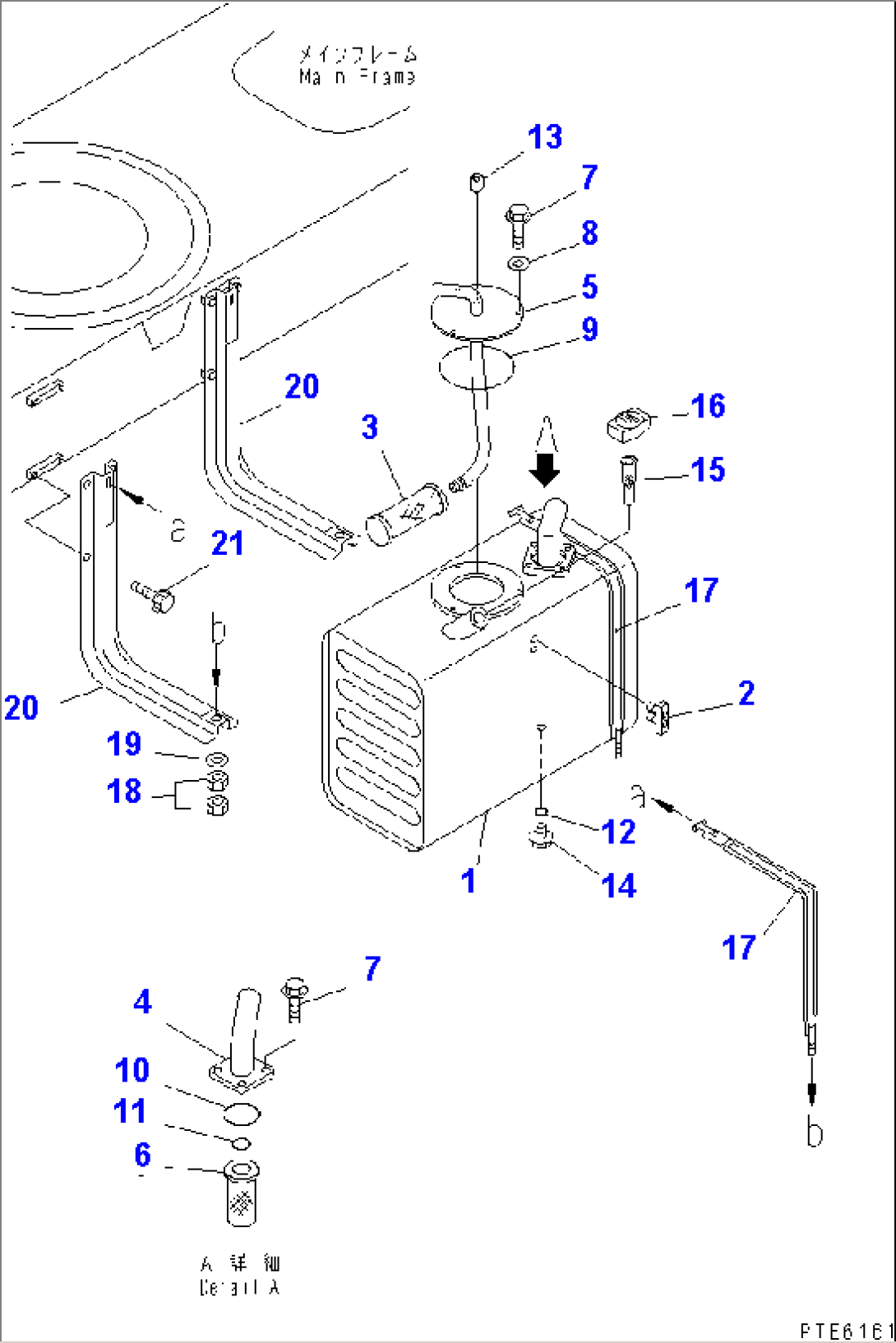 HYDRAULIC TANK(#15301-)