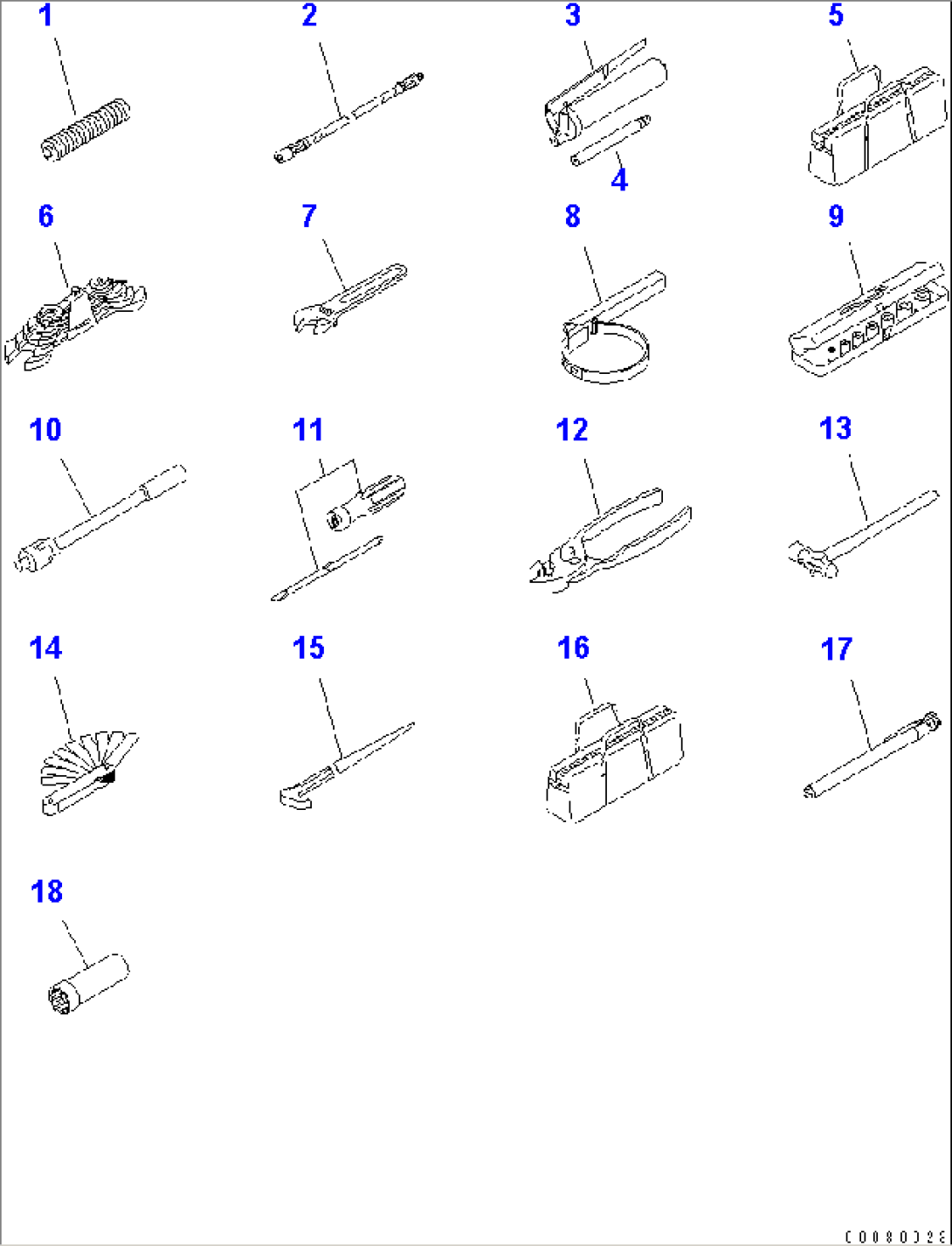 GENERAL TOOL (PUMP)(#2001-)