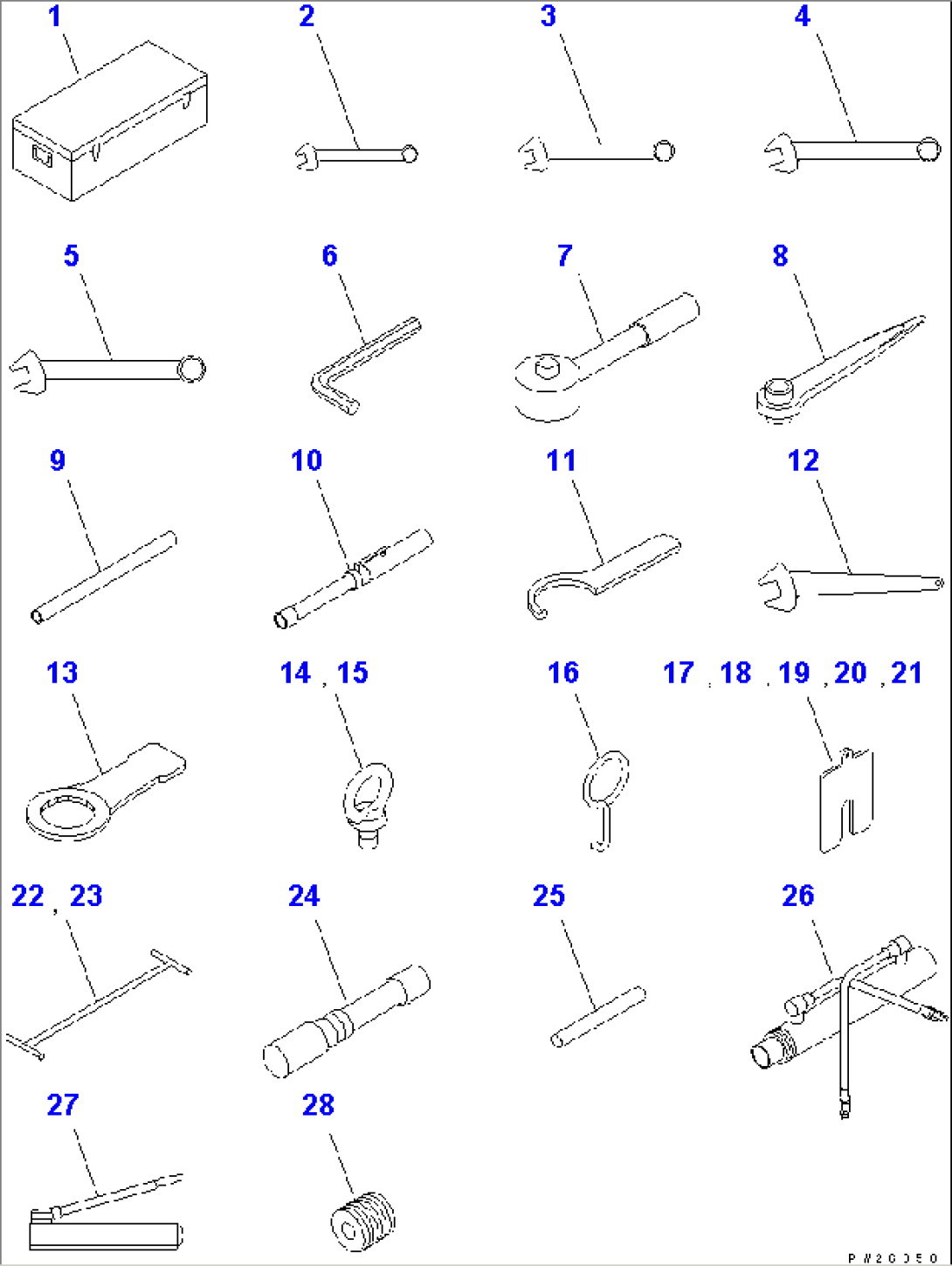 TOOL (FOR CRUSHER)(#1201-)