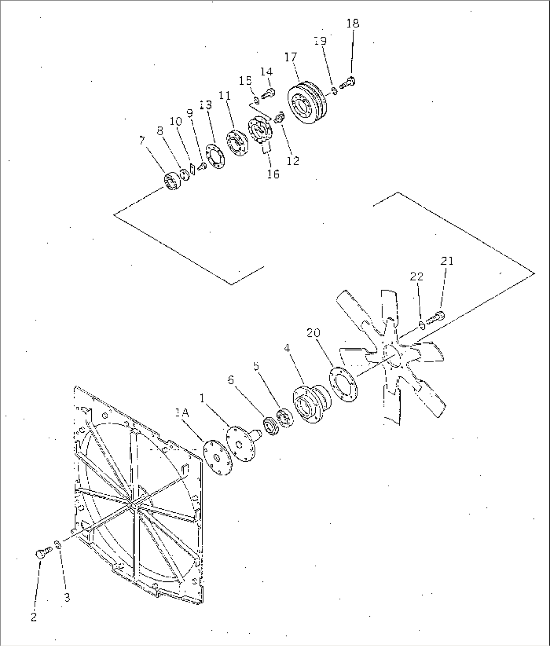 RADIATOR FAN PULLEY(#2257-)