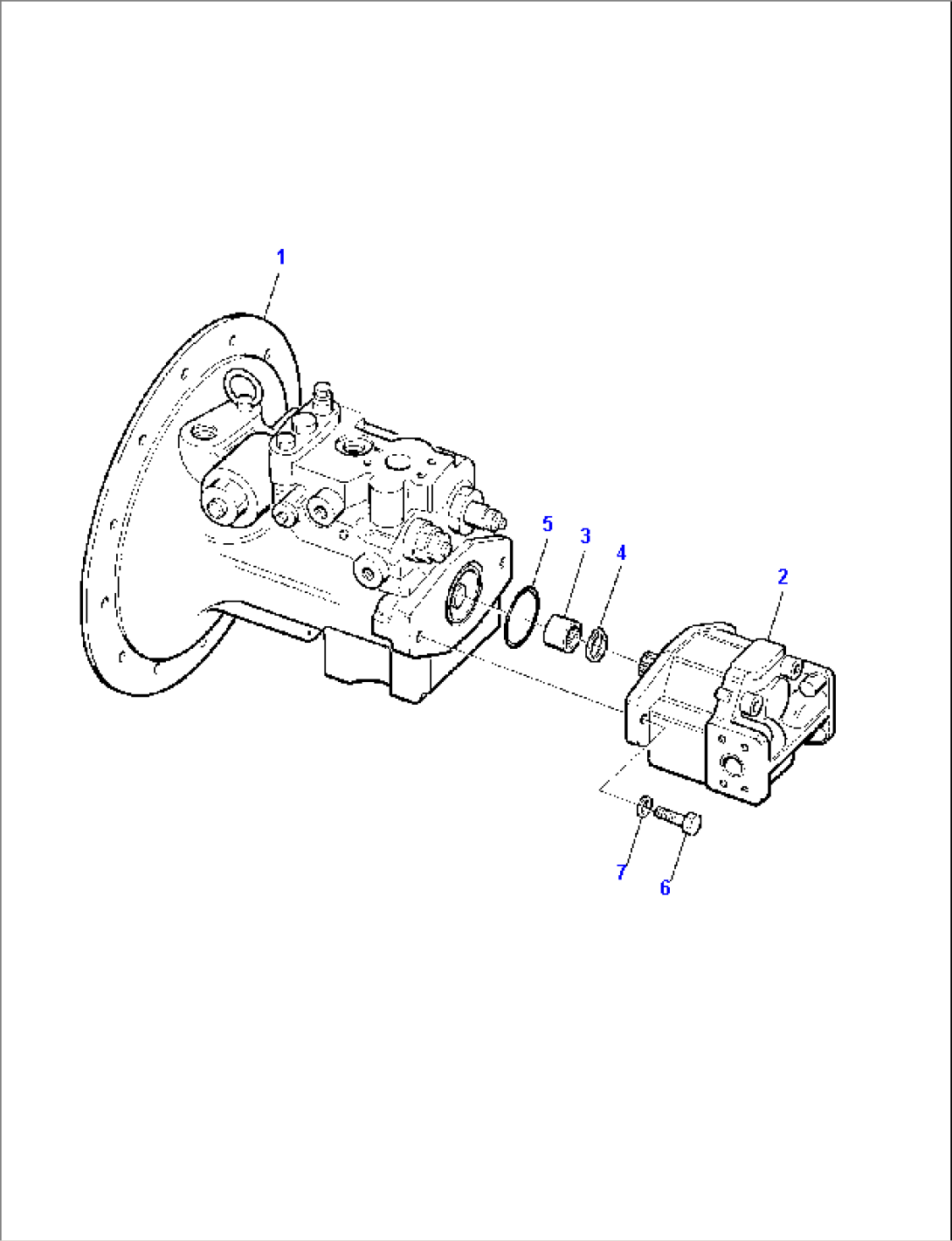 HYDRAULIC PUMP (1/4)