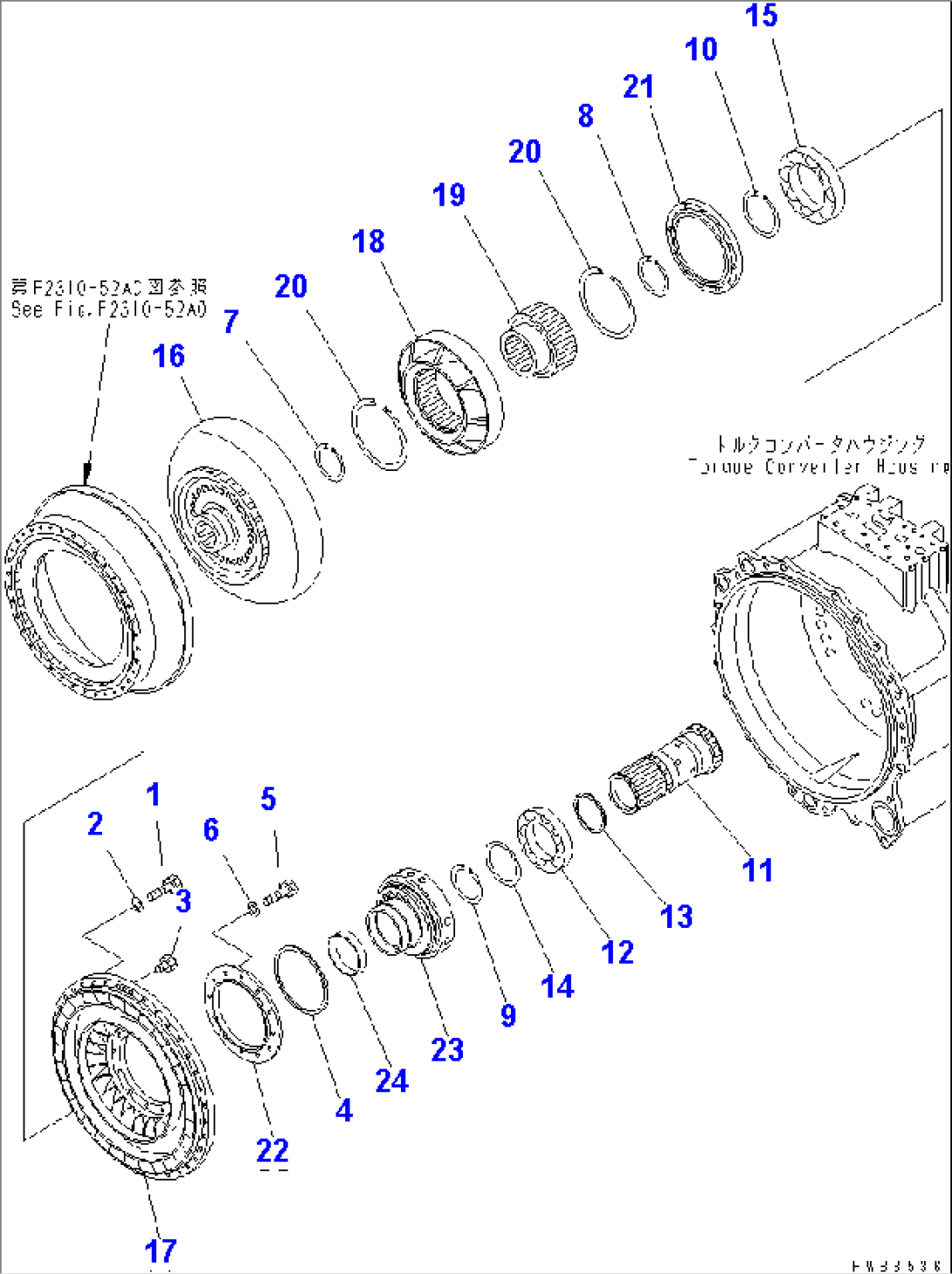 TORQUE CONVERTER (1/3)¤ BARE