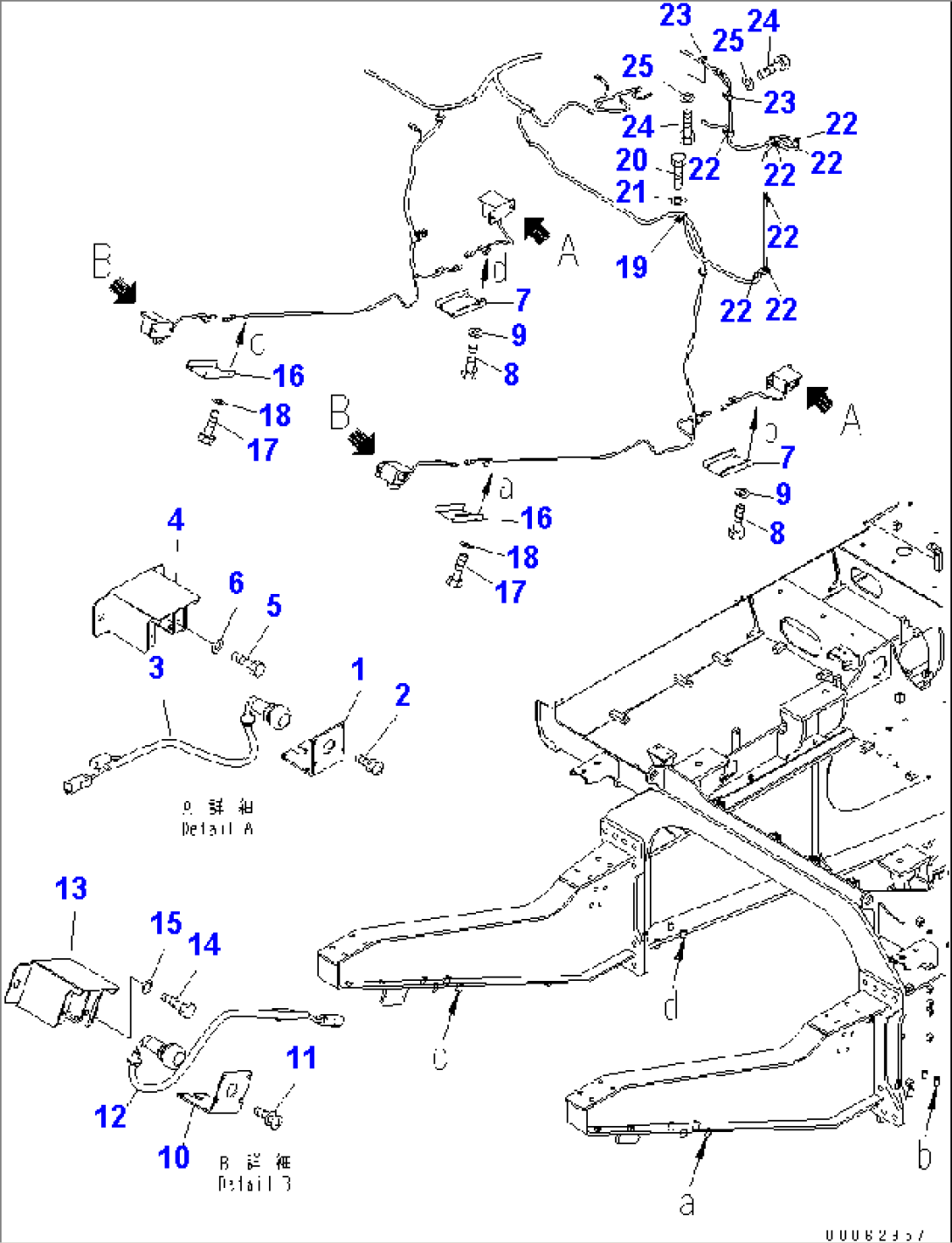 WIRING (EMERGENCY STOP SWITCH)(#1001-)