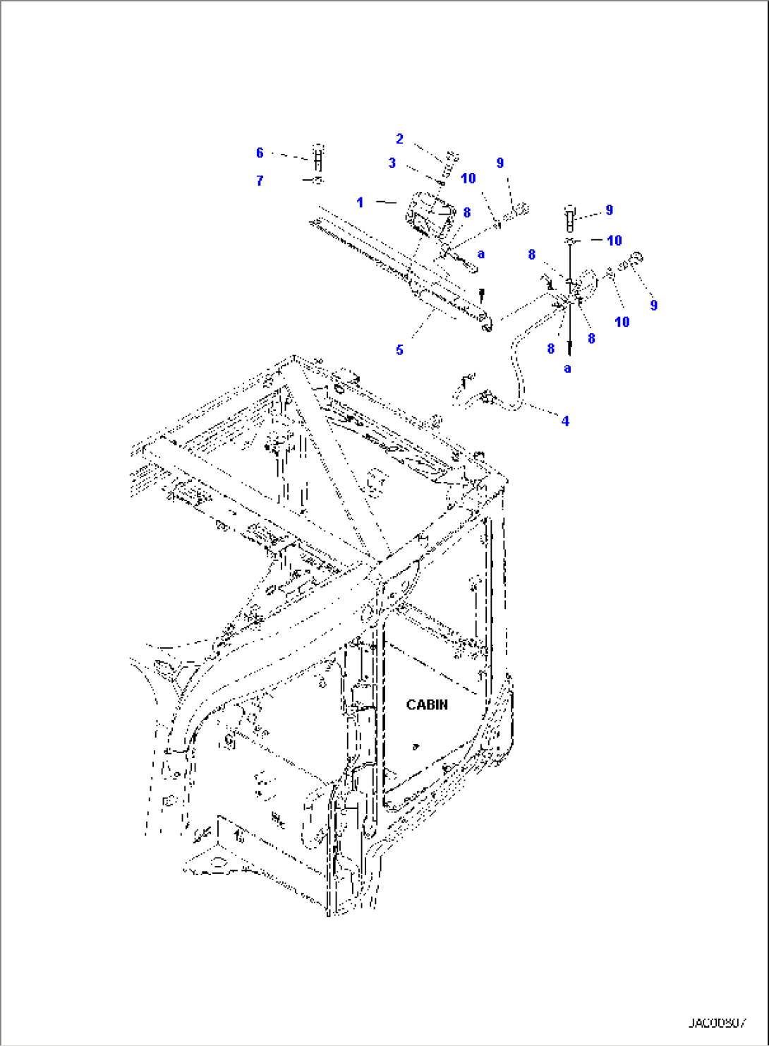 ADDITIONAL REAR WORKING LAMP