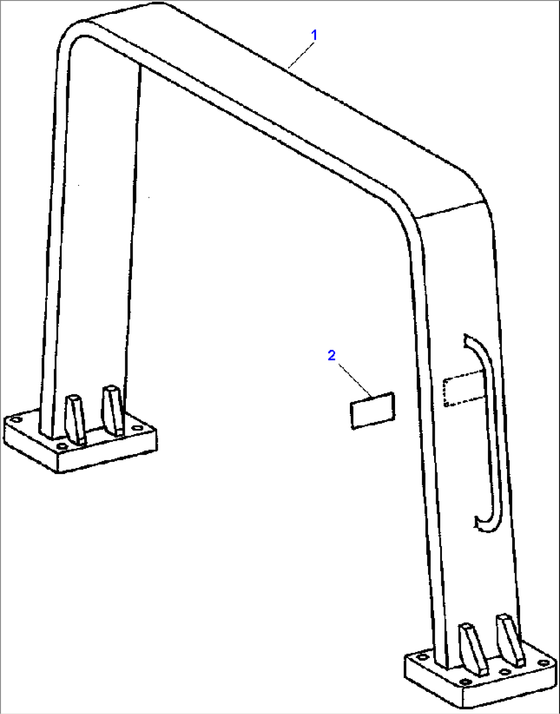 FIG. K0410-02A0 ROPS