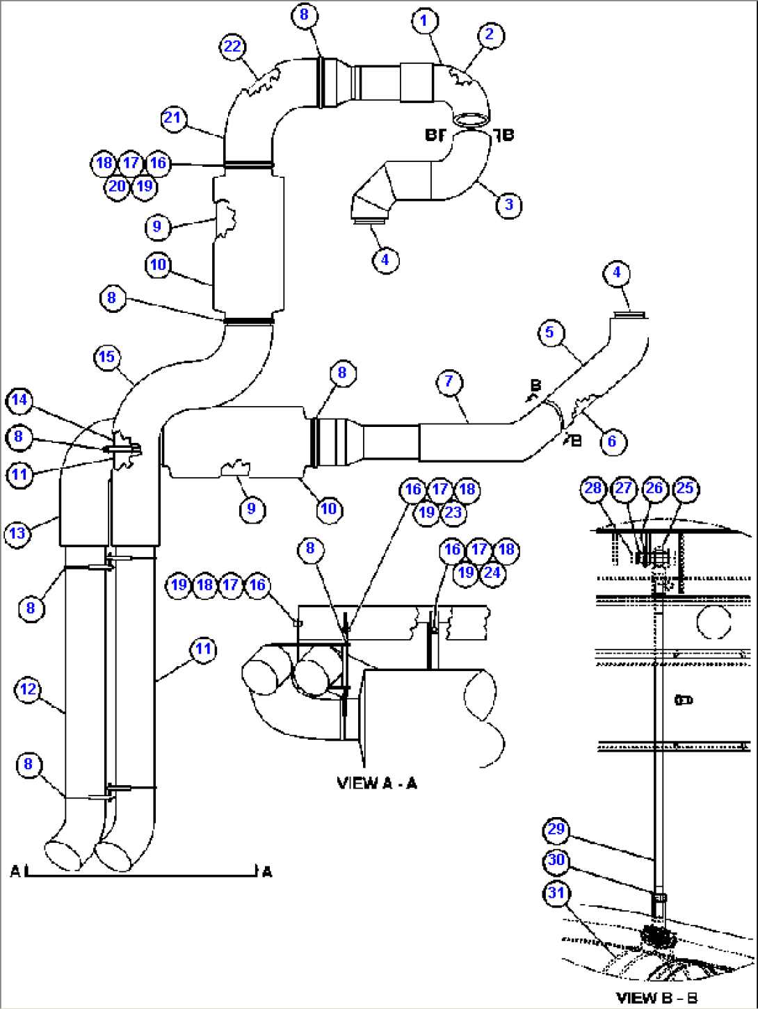 EXHAUST PIPING