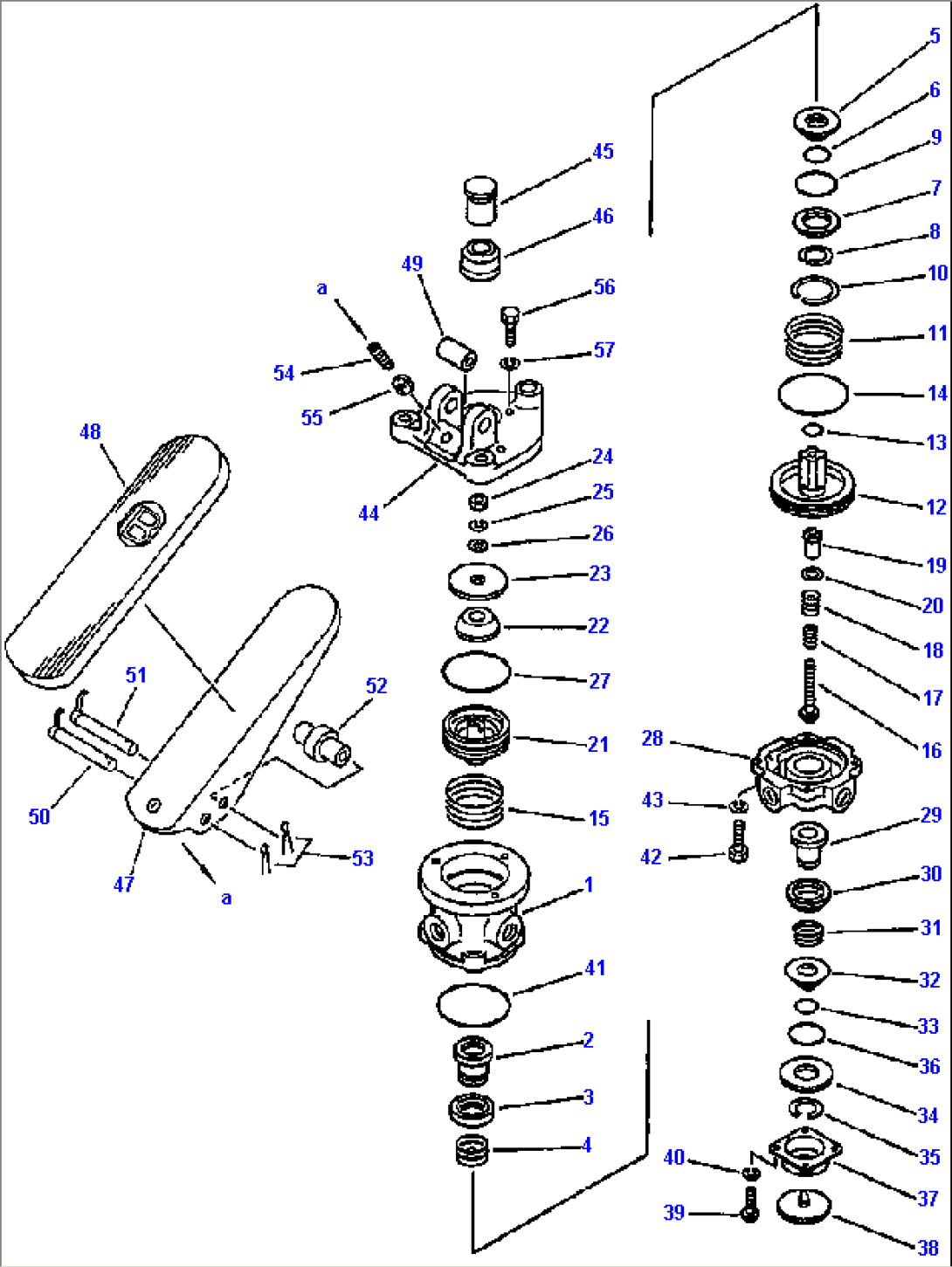TREADLE VALVE