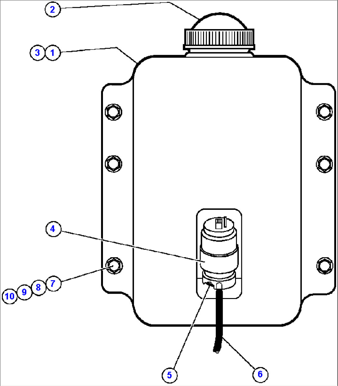 WINDSHIELD WASHER INSTL