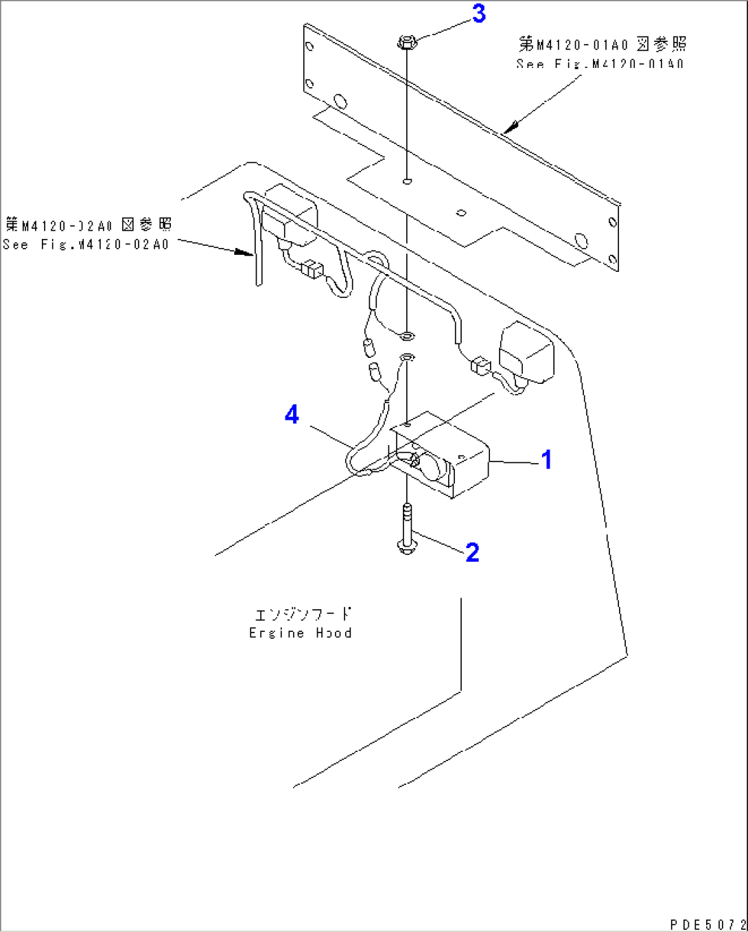 RADIATOR GUARD (BACK-UP ALARM)