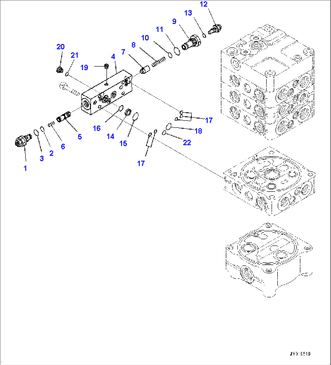 Control Valve, 4-Valve (8/10) (#85001-85007)