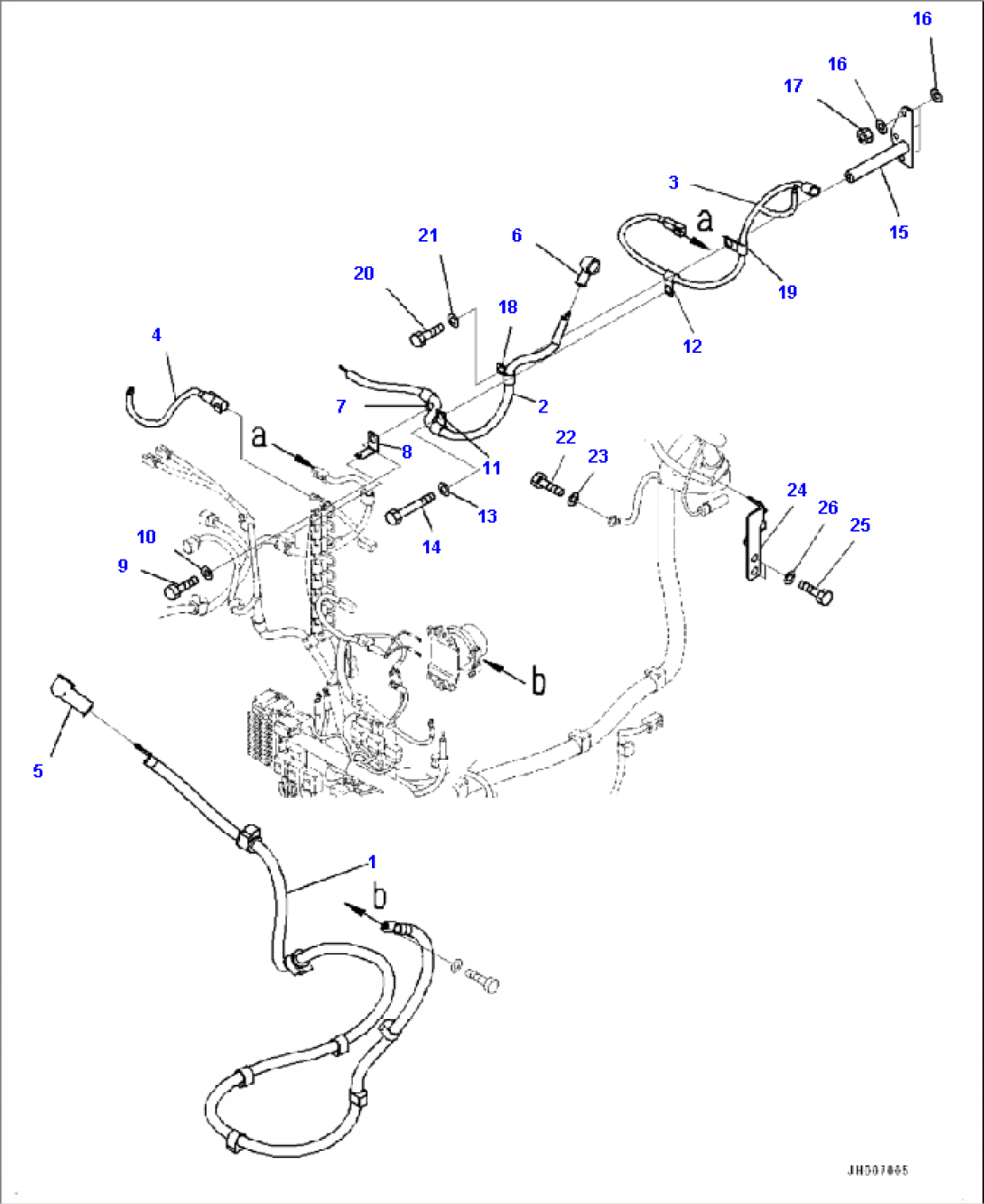 E0200-001005 MAIN WIRING HARNESS