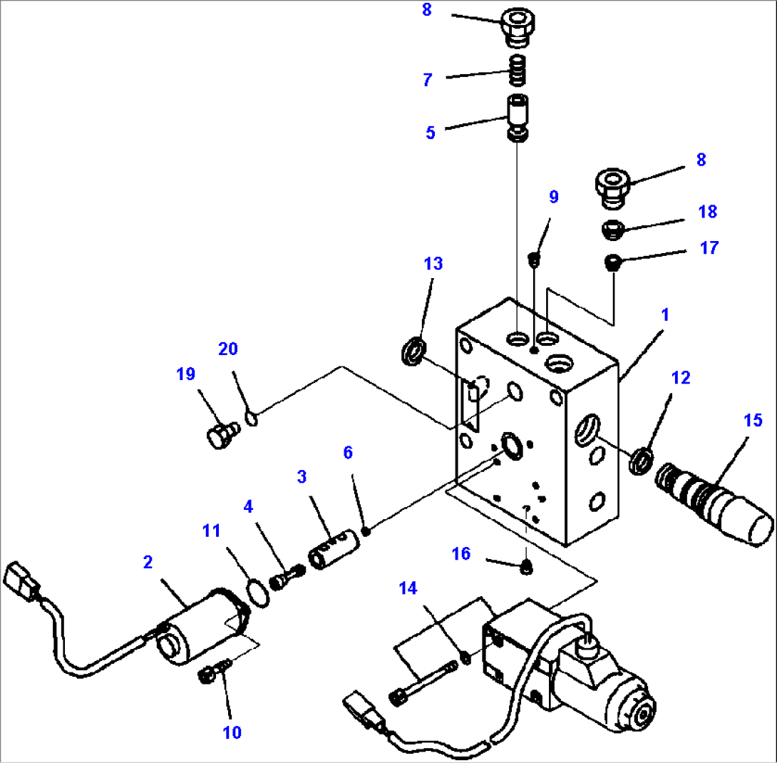 H0110-11A0 HYDRAULIC PIPING EPC VALVE