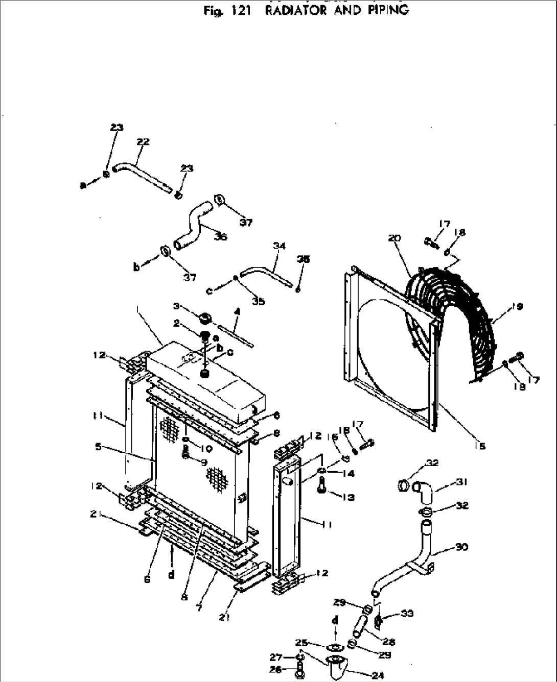 RADIATOR AND PIPING