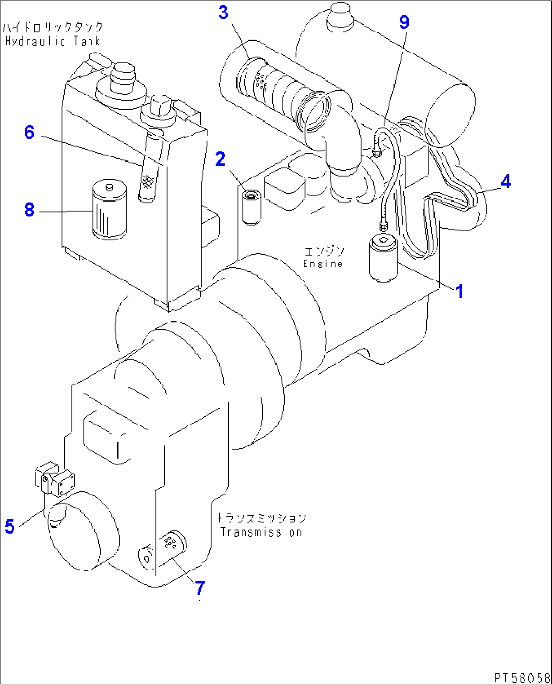 ELEMENT AND V-BELT(#5001-5999)