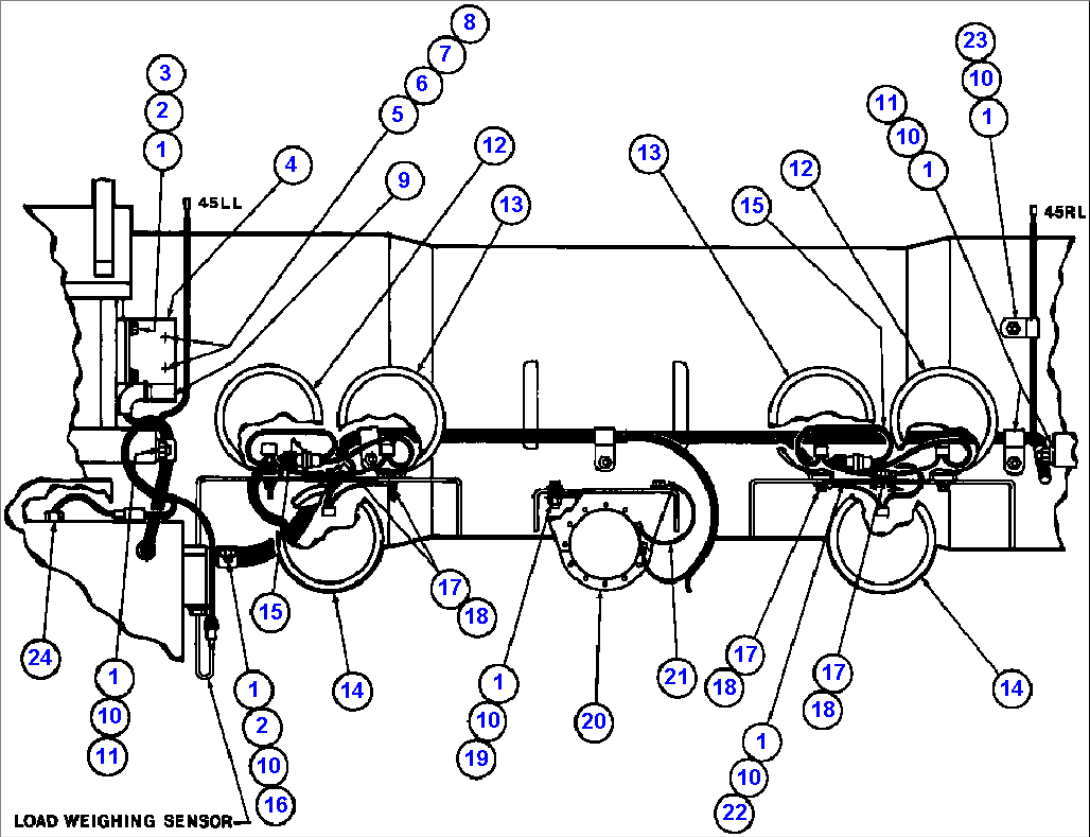 TAIL LIGHT & BACK-UP HORN WIRING