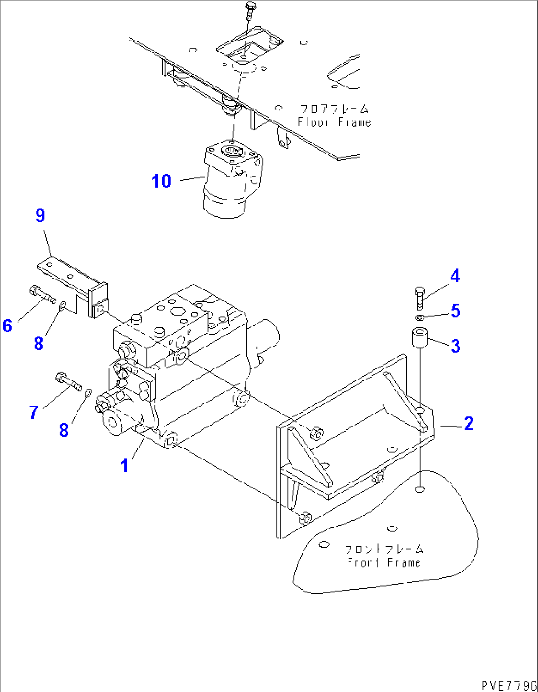 STEERING VALVE (VALVE AND MOUNTING PARTS)