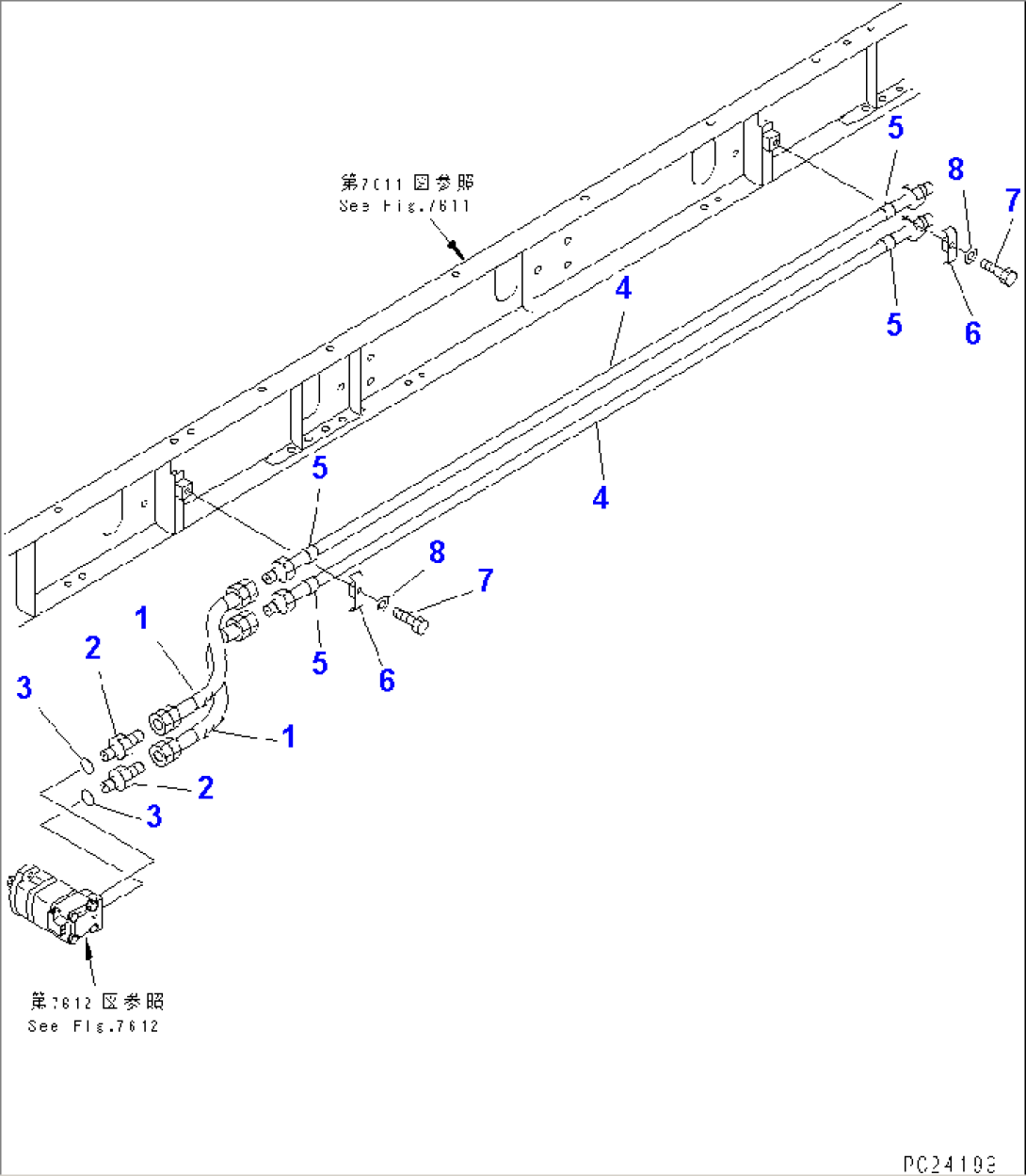 CONVEYOR (FOR DISCHARGE GRIZZLY) (5/5) (PIPING)(#1002-1200)