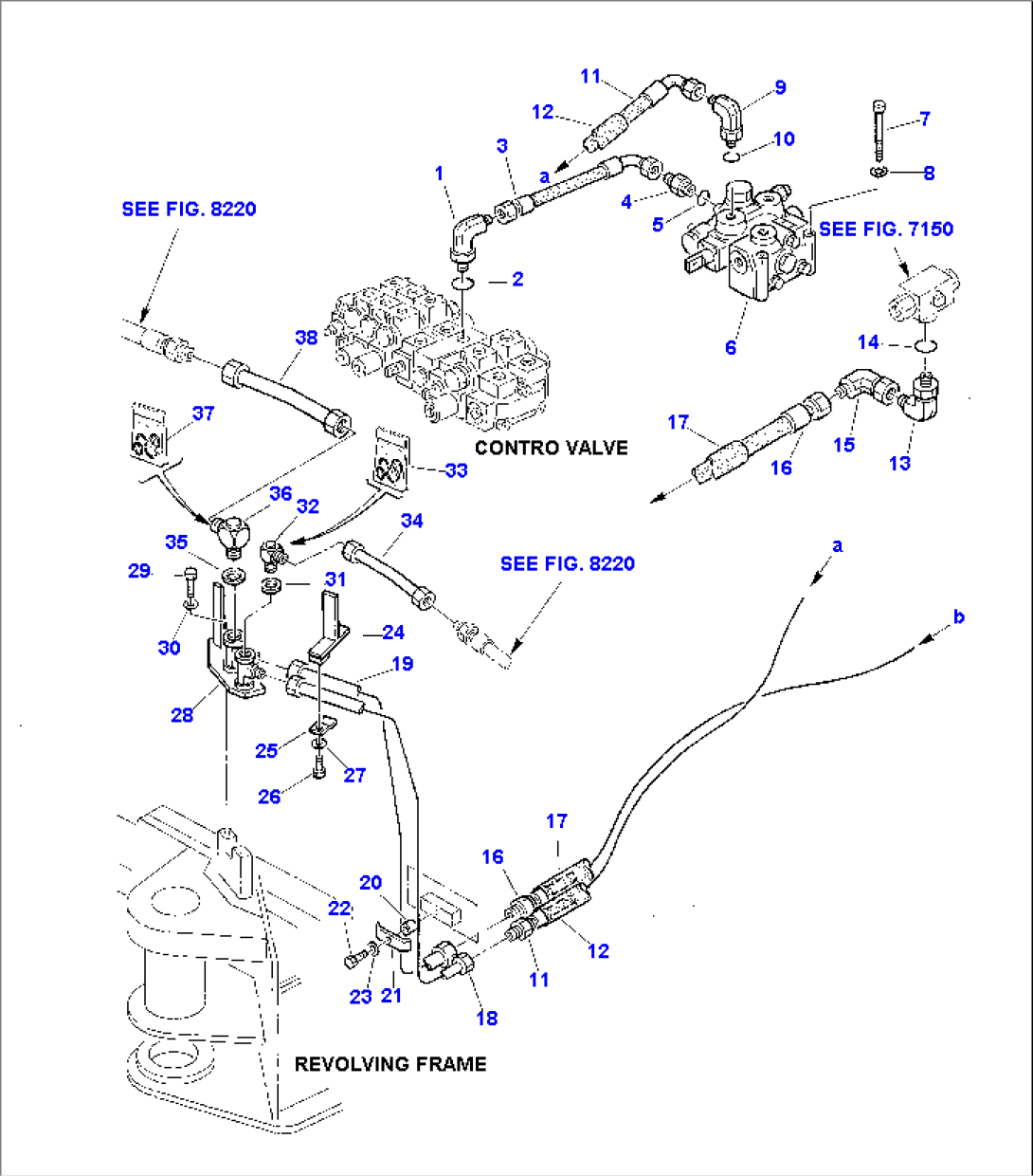HYDRAULIC PIPING (FOR ATTACHMENT)