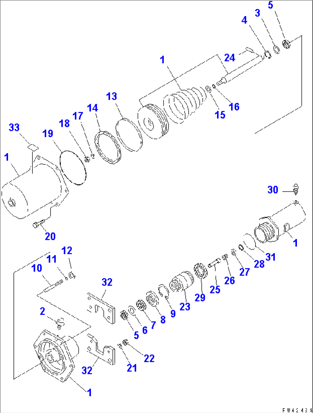 REAR BRAKE CHAMBER(#4407-)