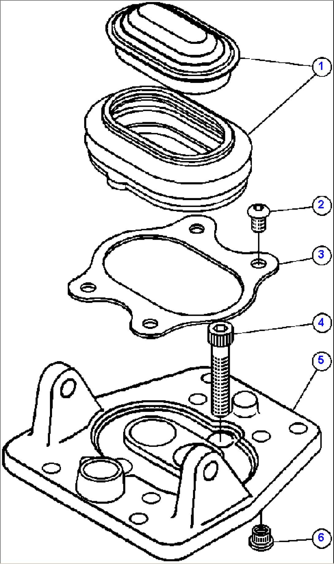BRAKE VALVE SUB-ASSEMBLY 1/2 (BF2463)