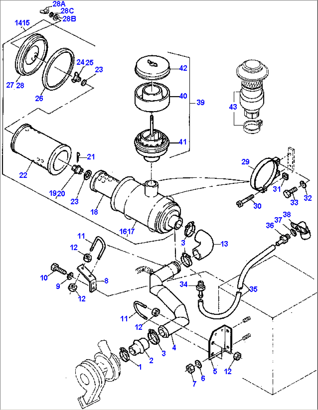 AIR FILTER SYSTEM, STANDARD