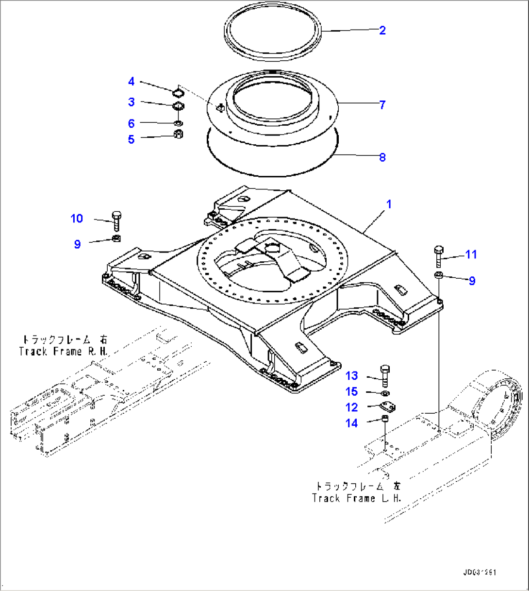 Center Frame, (#70001-)