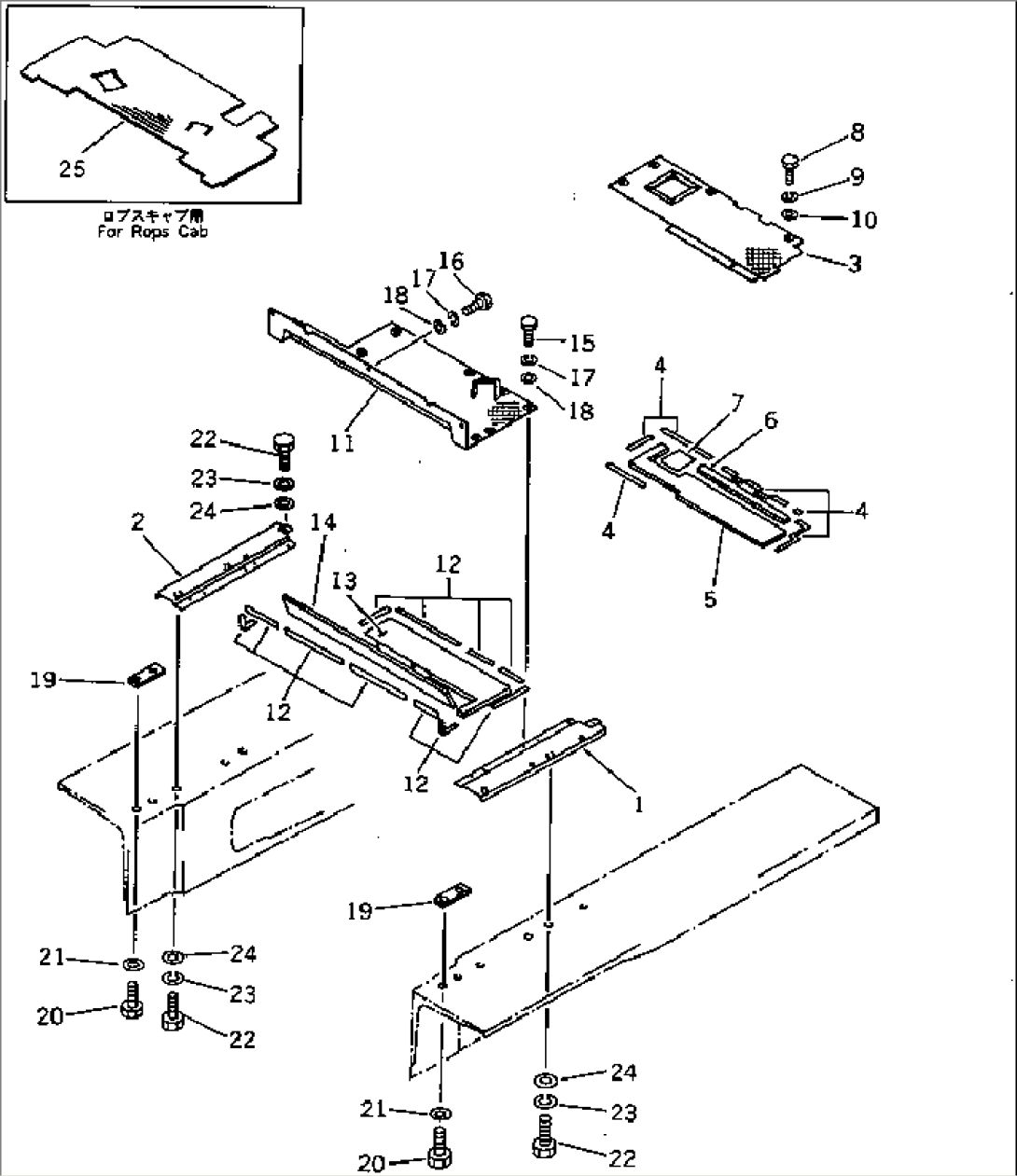 FLOOR (NOISE SUPPRESSION FOR EC)(#45760-)