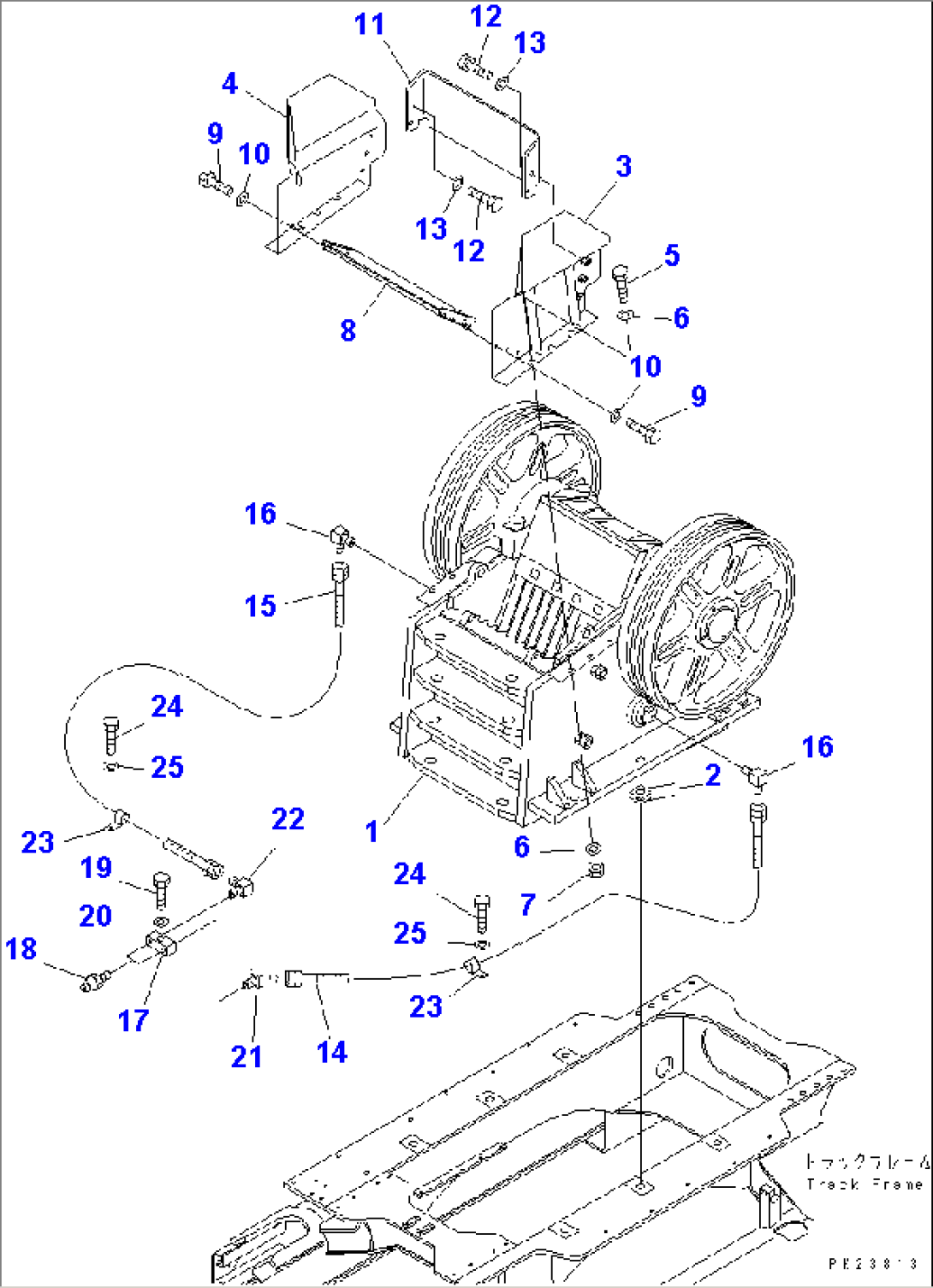 CRUSHER SYSTEM (2/2) (CRUSHER AND PIPING)