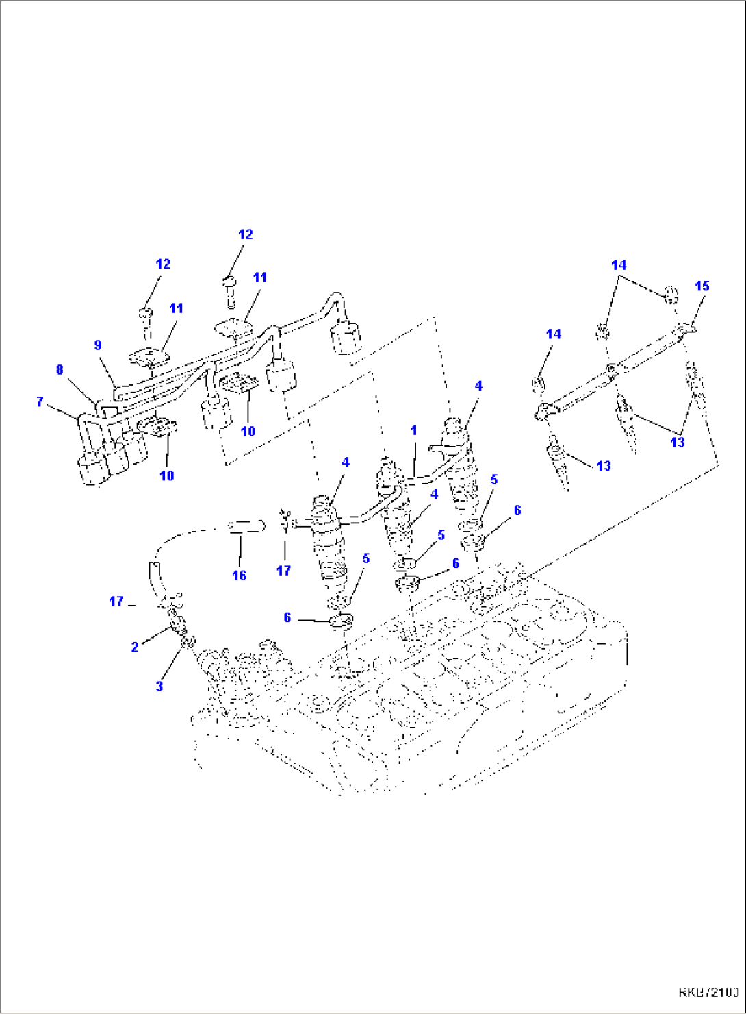 FUEL INJECTION LINE