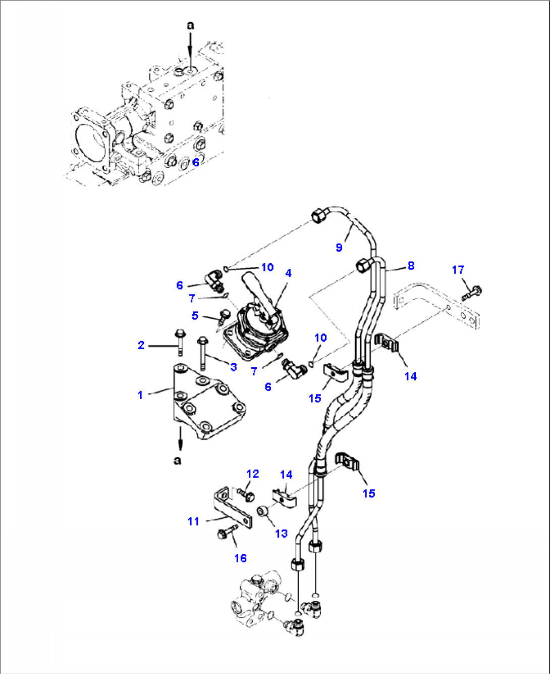 A4150-B3A9 PRIMING PUMP AND PIPING