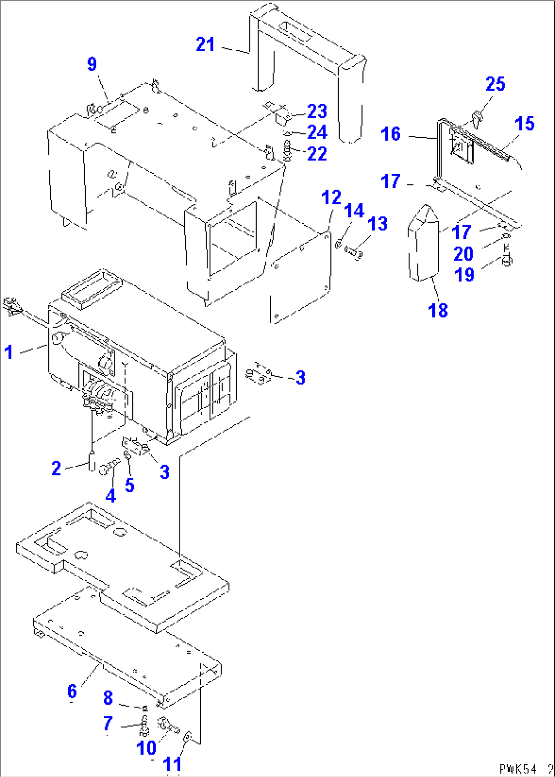 AIR CONDITIONER (AIR CONDITIONER UNIT AND MOUNTING)