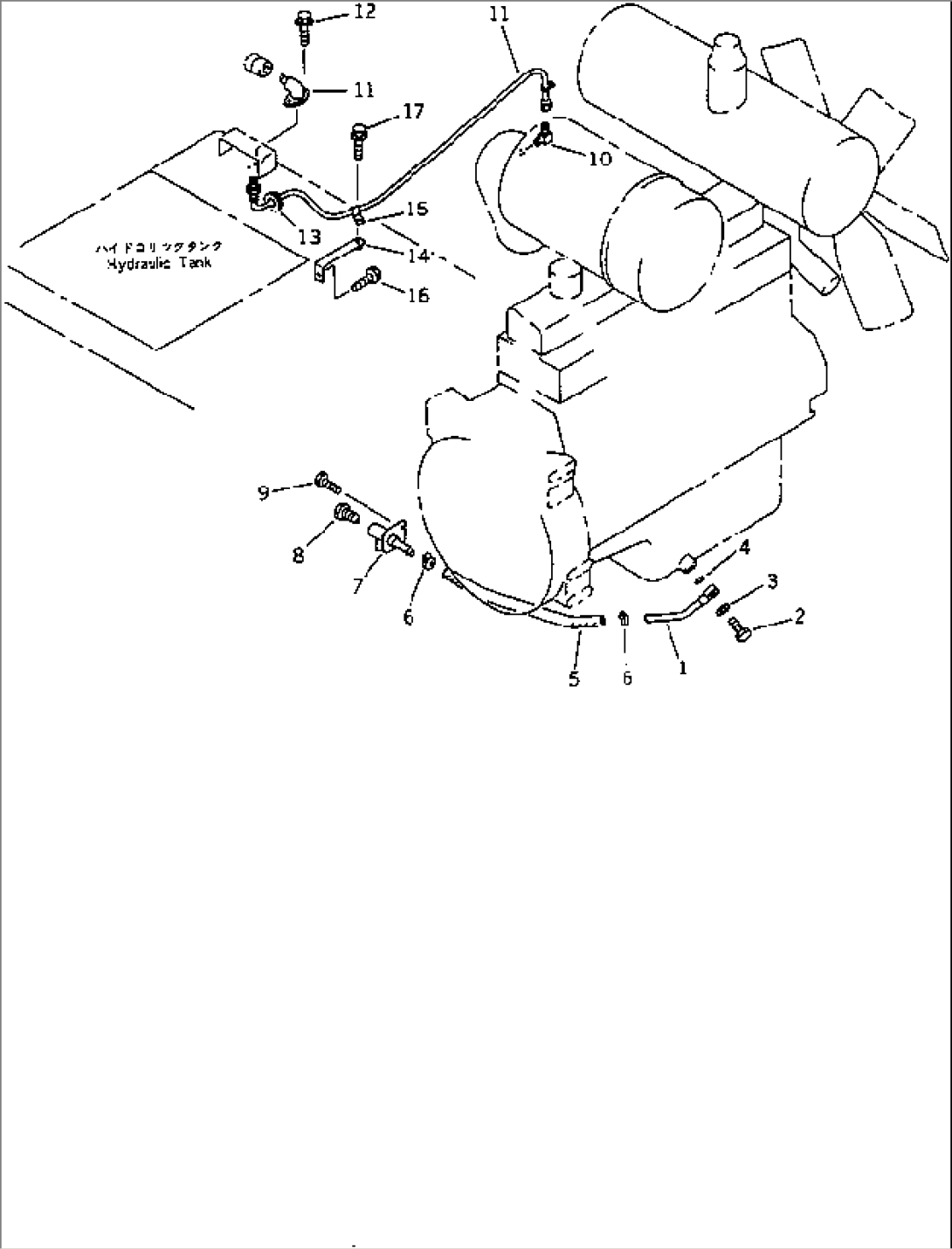 ENGINE RELETED PARTS (TBG/ABE SPEC.)(#20001-)