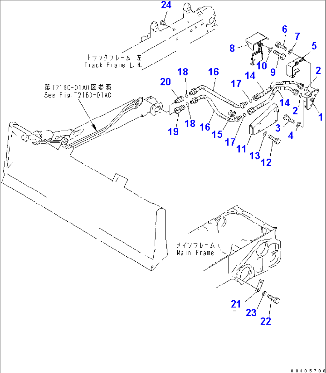TILT LINE (TRACK FRAME SIDE)