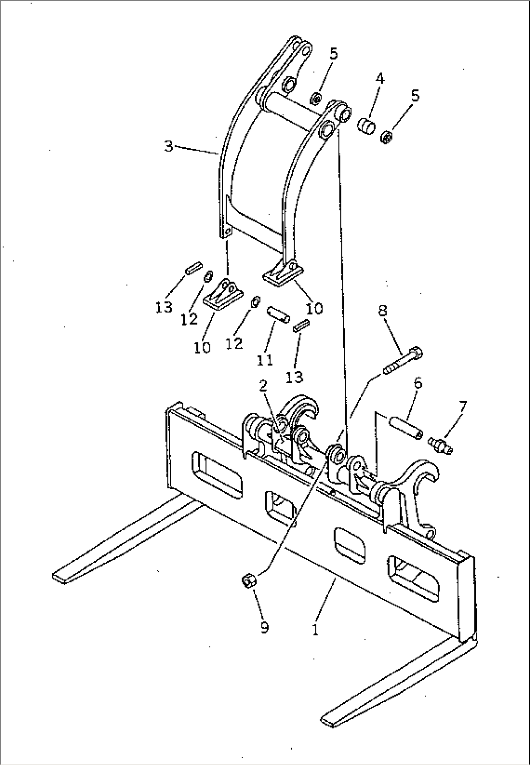 LUMBER GRAPPLE (FOR MULTI COUPLER)