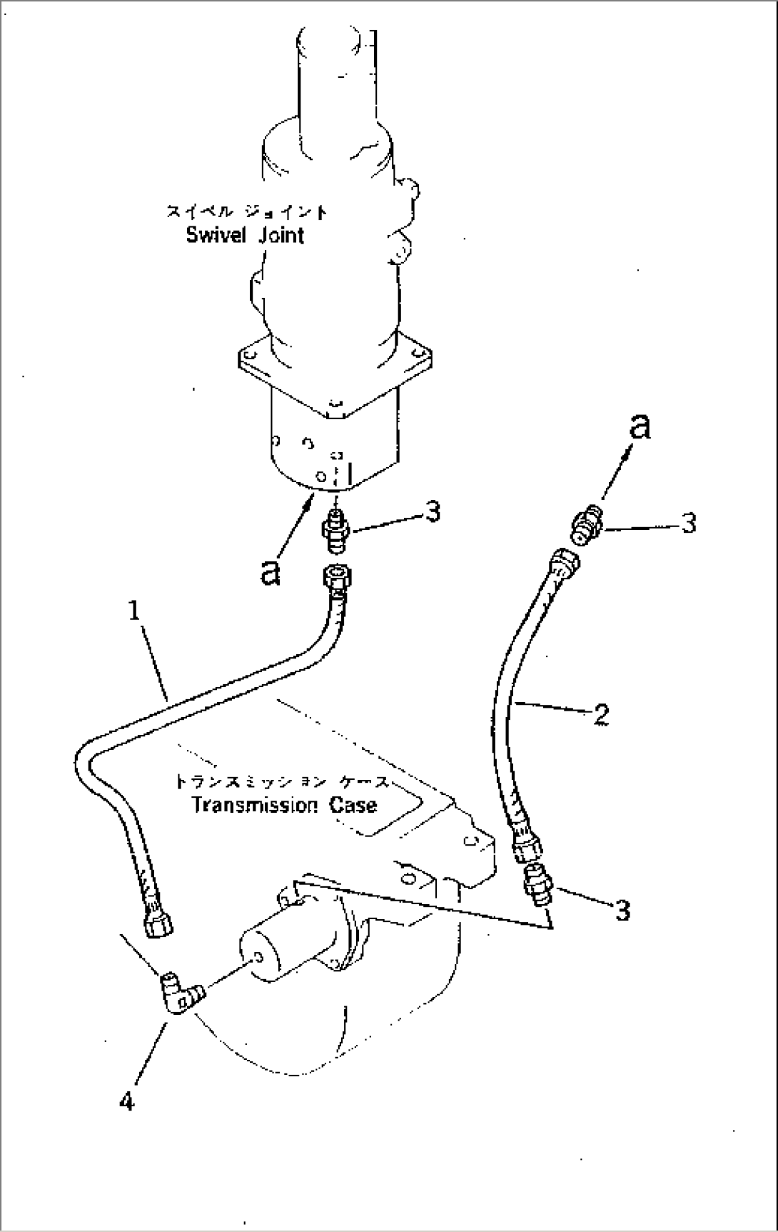 LOWER AIR PIPING (TRANSMISSION CONTROL)(#1601-2300)