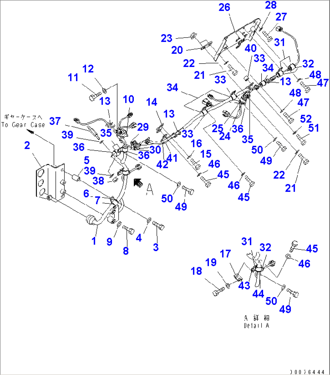 ELECTRICAL WIRING (4/7) (EXTRA POOR FUEL AND EPA 2ND REGULATION SPEC.)(#500999-)