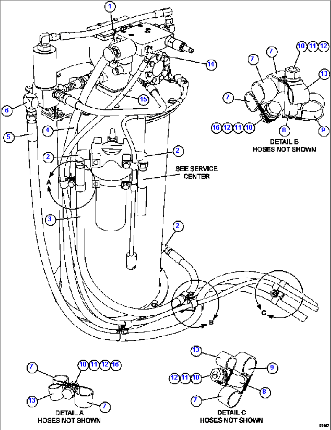 AUTOMATIC LUBRICATION - PUMP PIPING