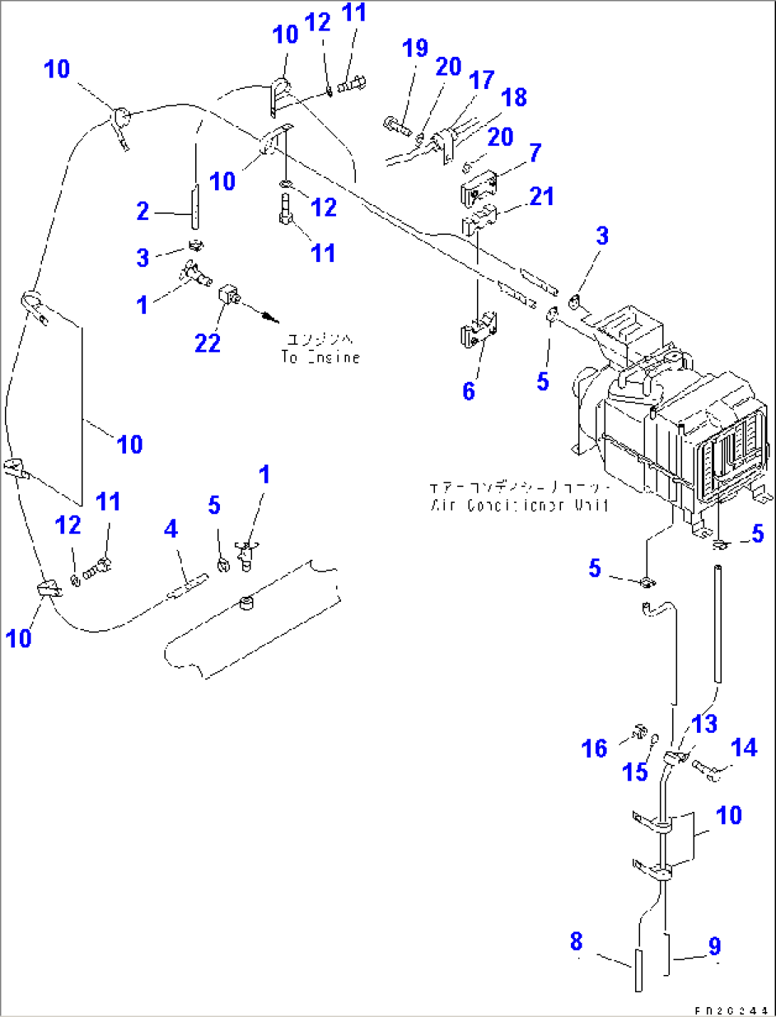 AIR CONDITIONER (4/8) (AIR CONDITIONER PIPNG)(#1013-)