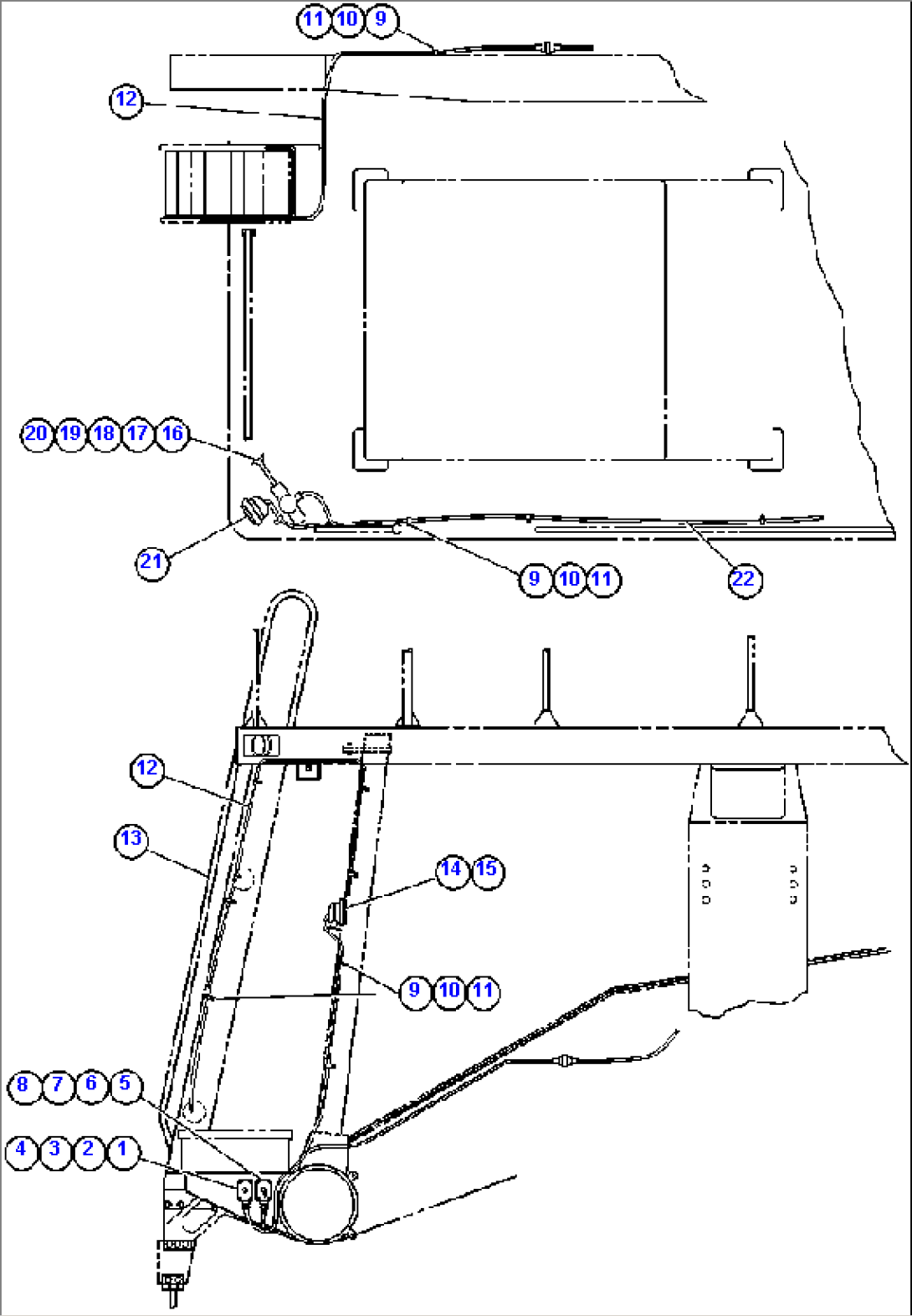 LEFT DECK & LADDER LIGHT WIRING